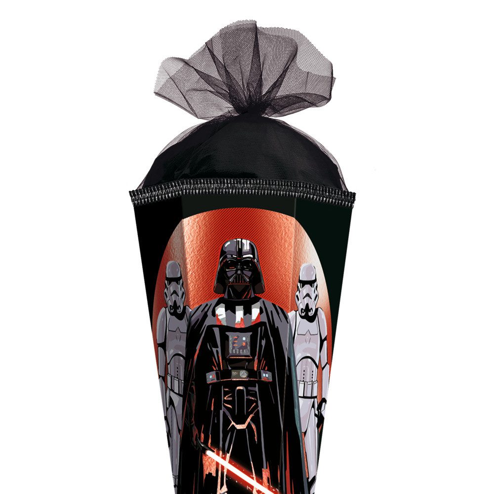 Roth Schultüte Roth Schultüte STAR WARS Folie eckig Schutzspitze Tüllverschluss 85cm