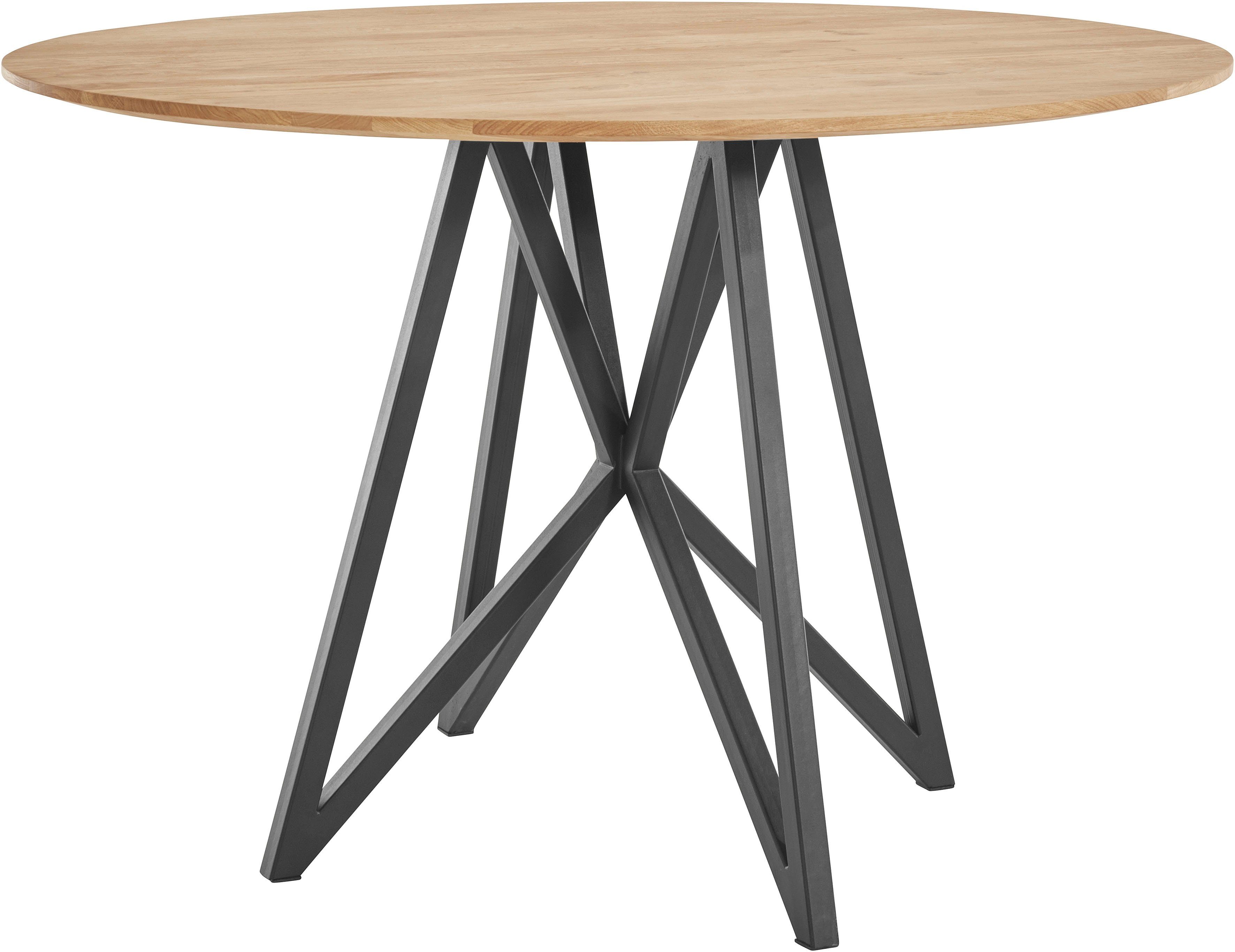 andas Esstisch Krum, aus Massivholz