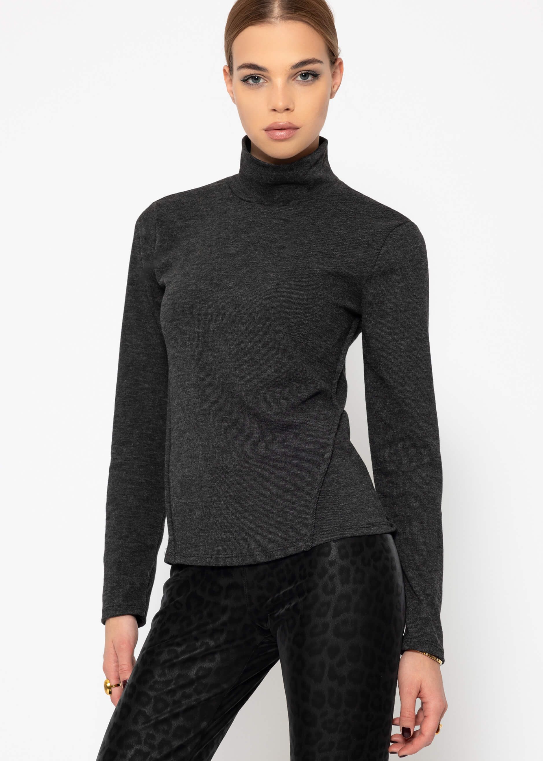 SASSYCLASSY Langarmshirt Geripptes Langarmshirt Damen mit günstig online kaufen