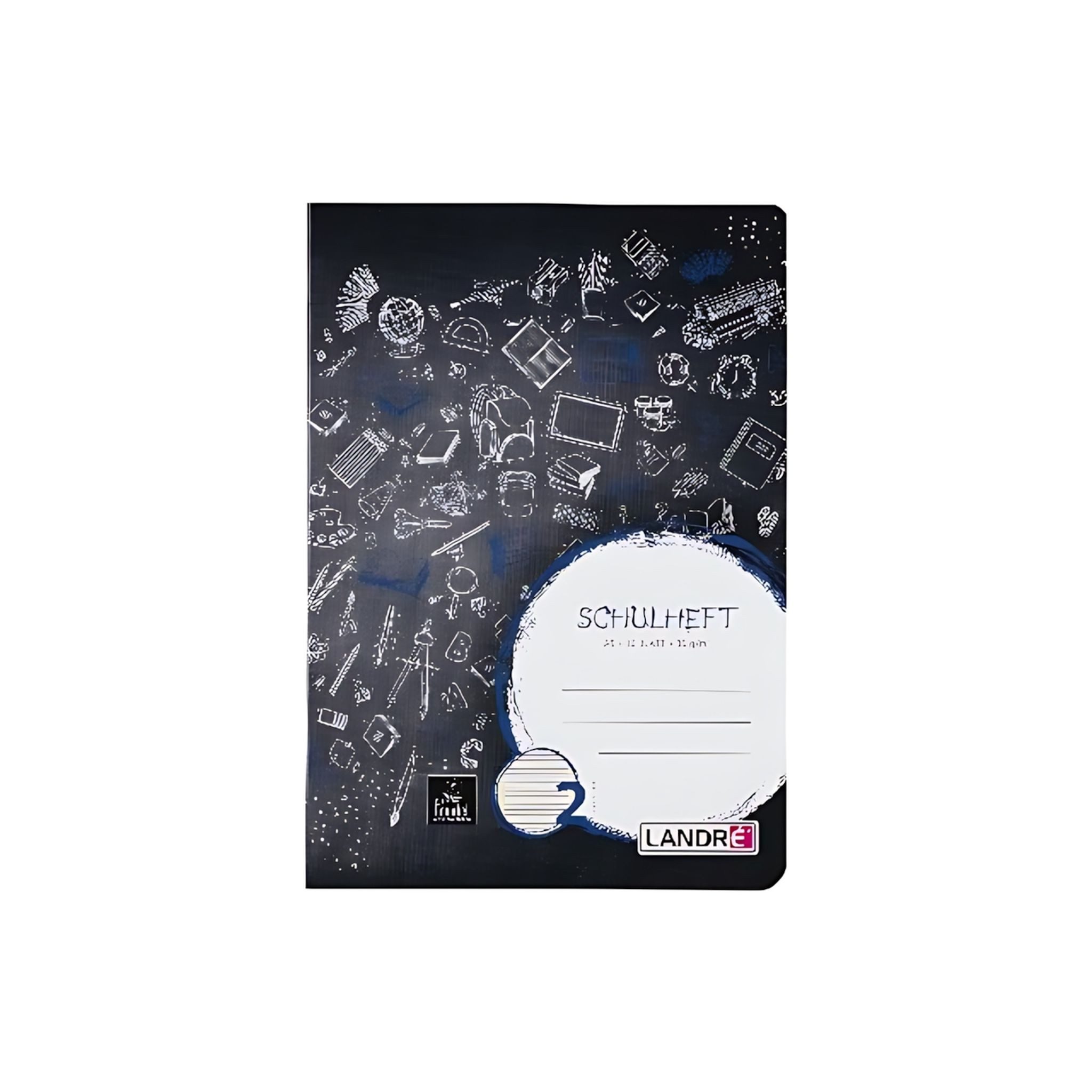LANDRE Schulheft LANDRÉ Schulheft A5, 16 Blatt, 80 g/m², Lineatur 2 (für alle