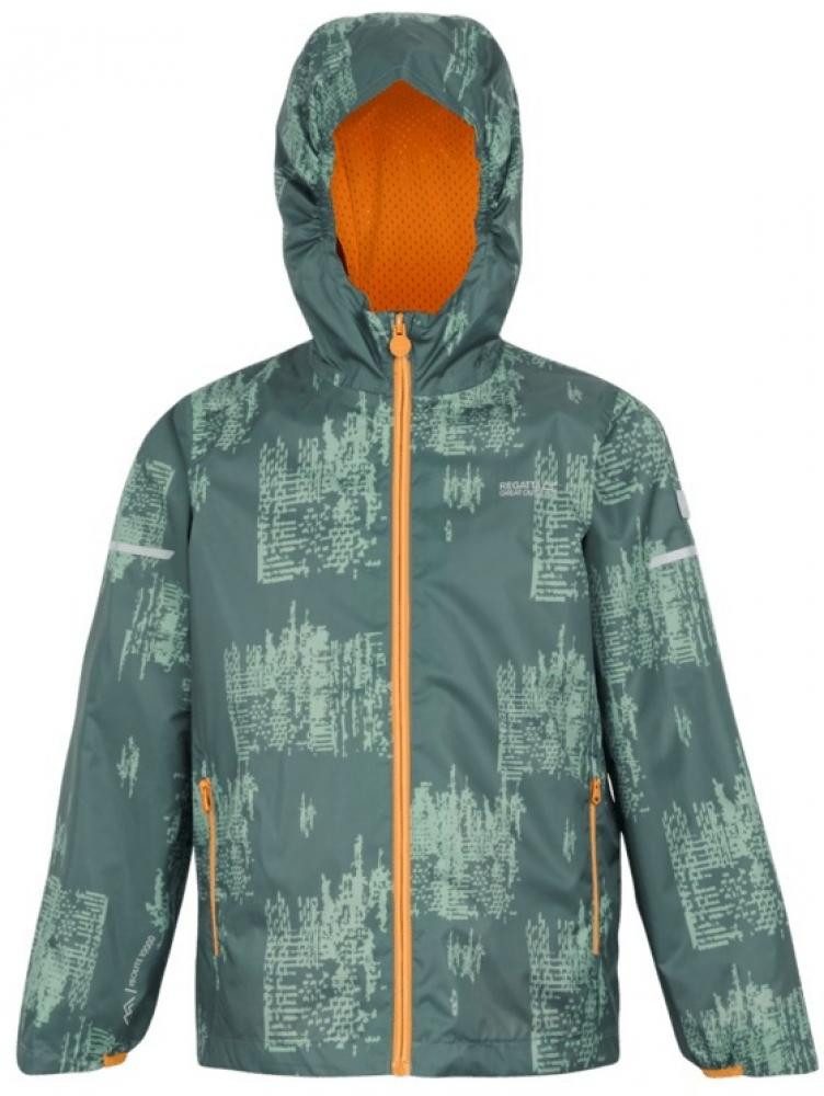 Regatta Outdoorjacke Jacke Kinder PrintedLeverII Kids Waterproof Shell