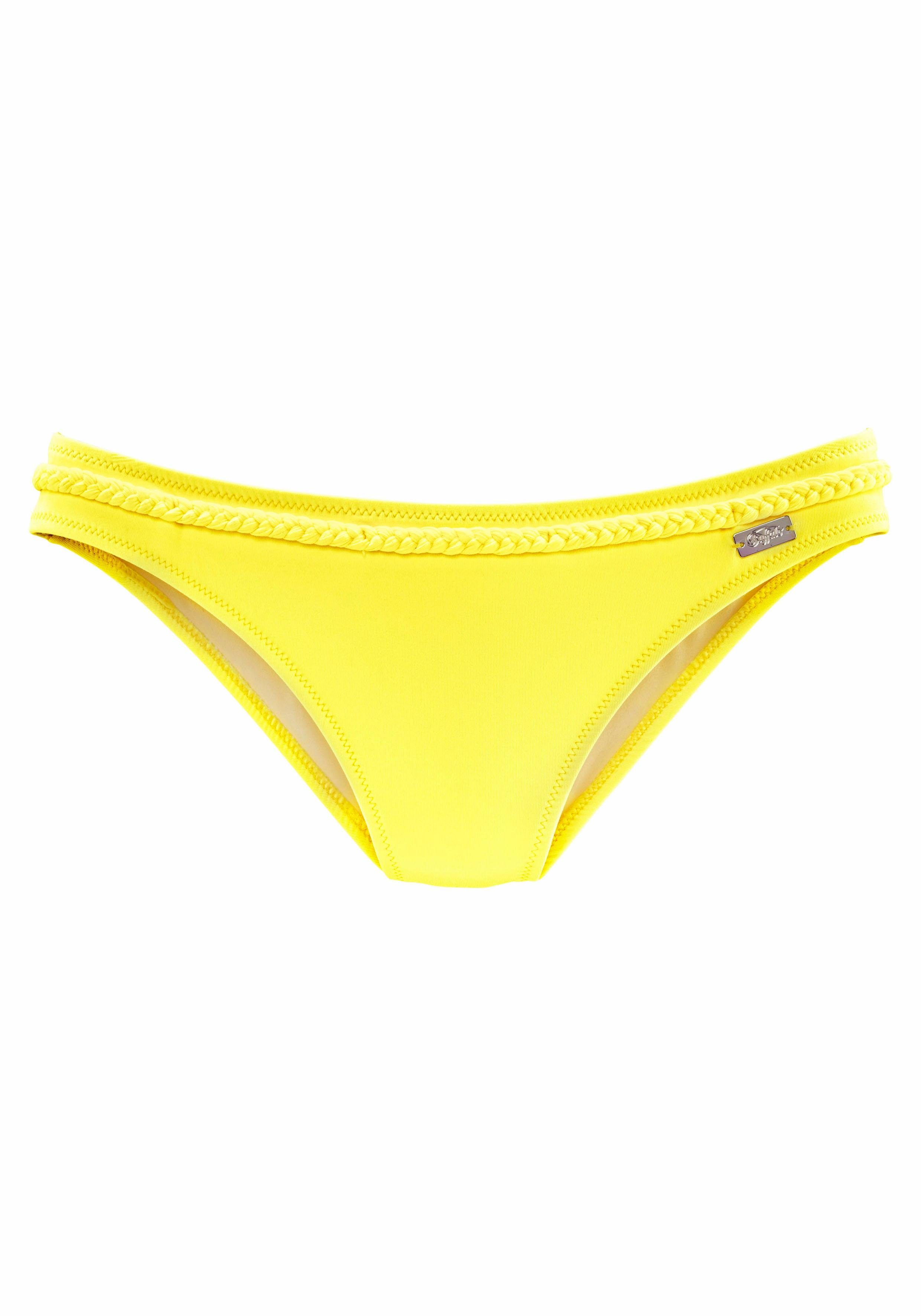Buffalo Bikini-Hose Happy mit geflochtenem Ziergürtel günstig online kaufen
