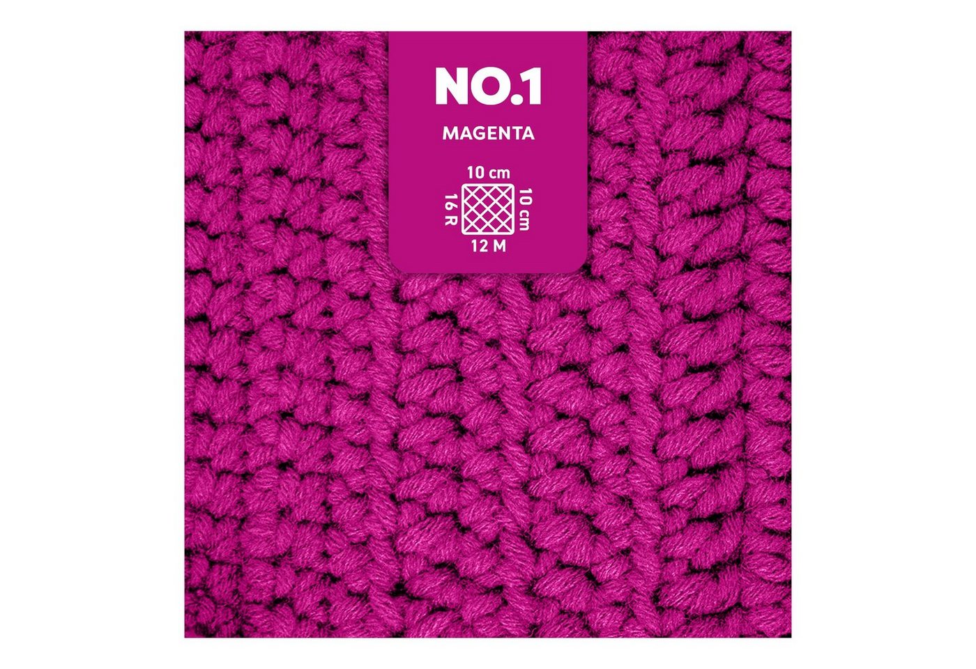 Thumbnail - myboshi No.1 Wolle, Mützenwolle Häkelwolle, 55 m (10-St., No.1 Wolle Original Schnellstrickwolle), Uni