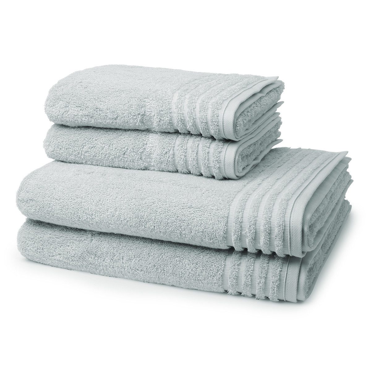 Vossen Handtuch Set Vienna Style Supersoft, Frottee (Spar-Set, 4-St), 2 X Handtuch 2 X Duschtuch im Set - Baumwolle - Saugstark