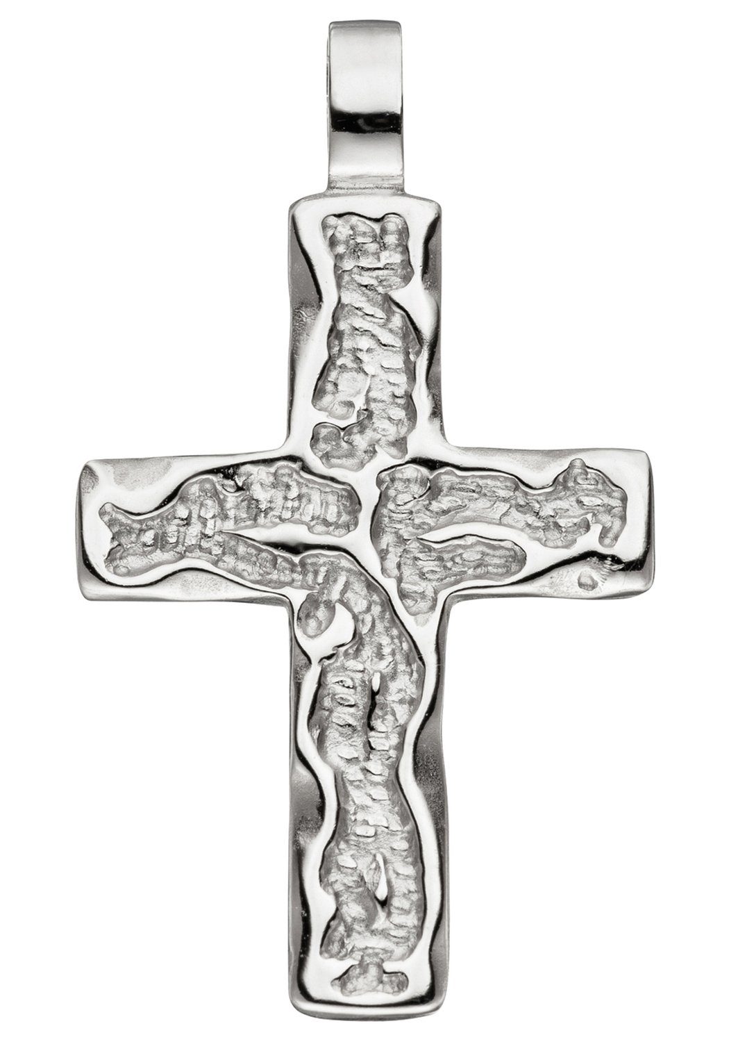 JOBO Kreuzanhänger Anhänger Kreuz, 925 Silber