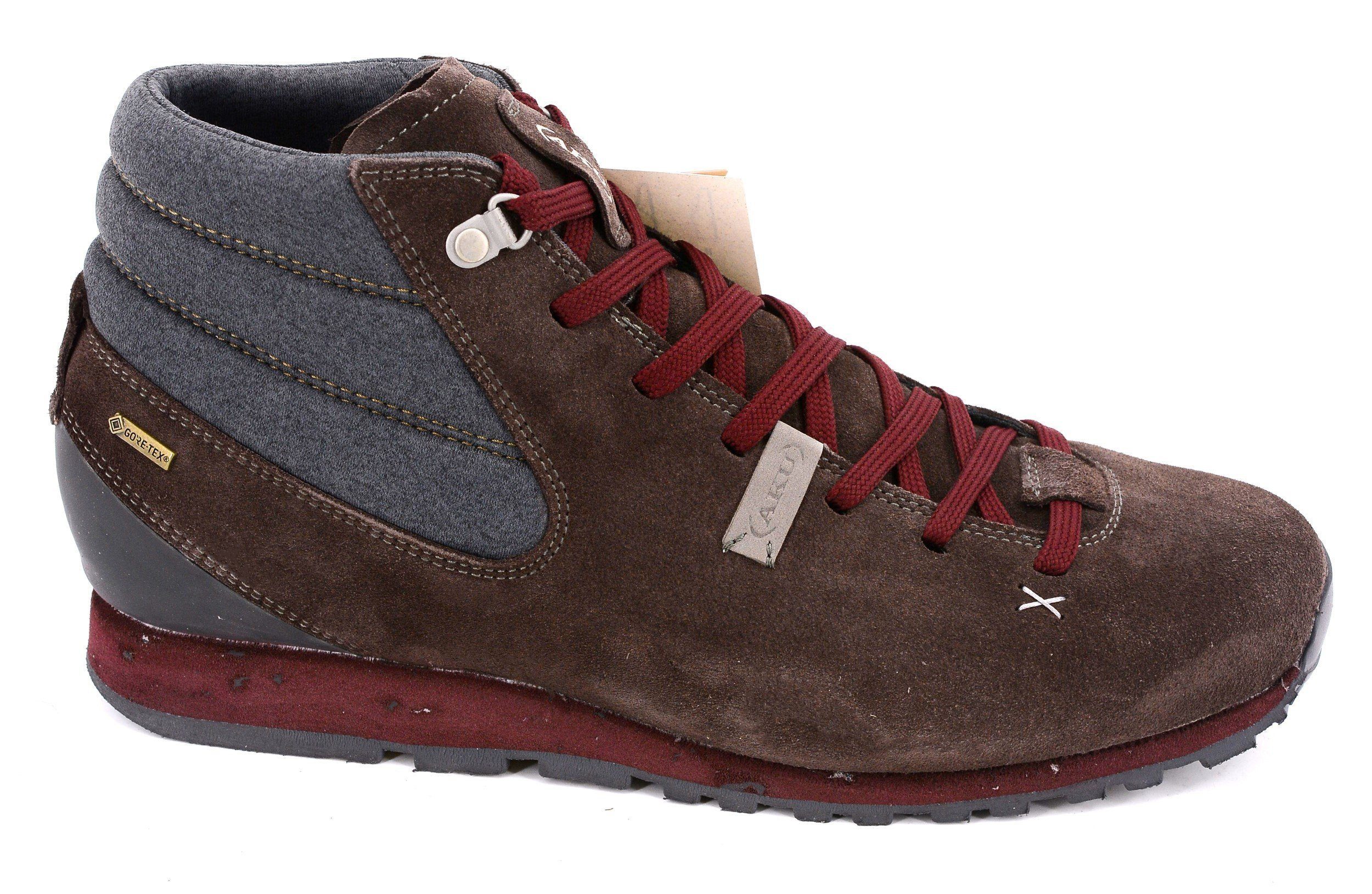 Bellamont Gaia MID GTX W Freizeitschuh Damen brown/red Trekkingschuh