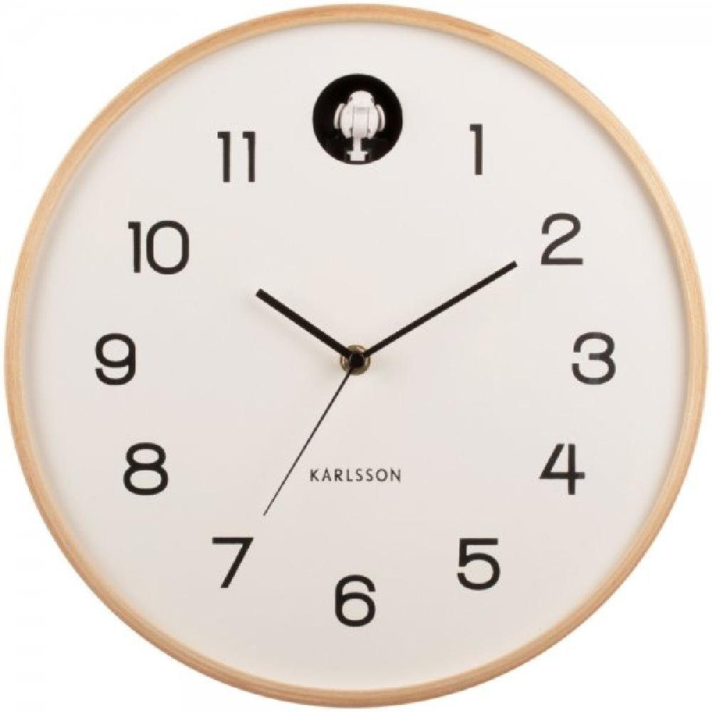 Karlsson Uhr Wanduhr Natural Cuckoo Birch günstig online kaufen