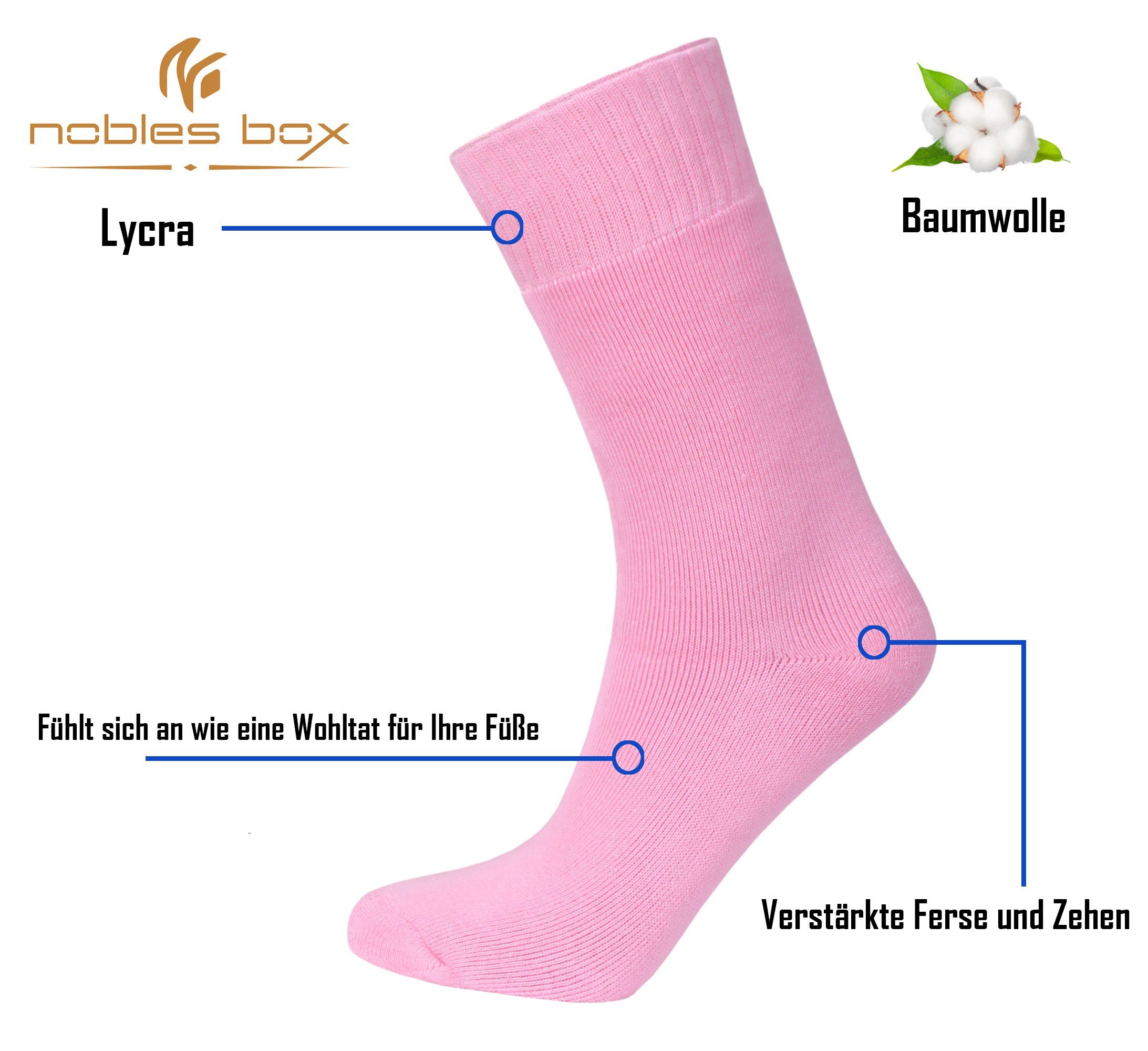 NoblesBox Thermosocken Damen Wintersocken (Beutel, 3-Paar, 37-40 EU Größe) Damen Warme Socken, Damen Arbeitssocken