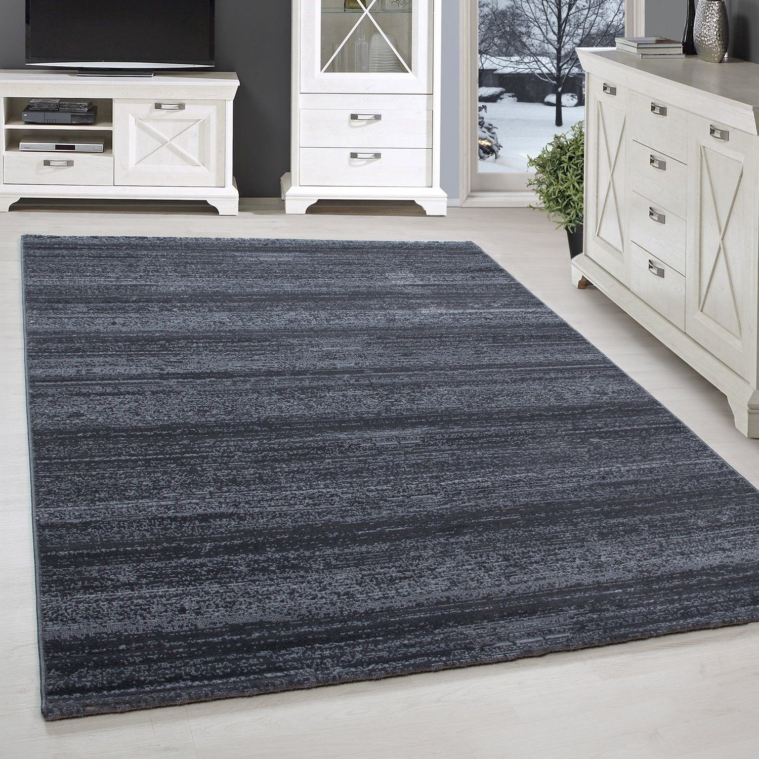 SIMPEX24 Designteppich Unicolor - Einfarbig, Läufer, günstig online kaufen