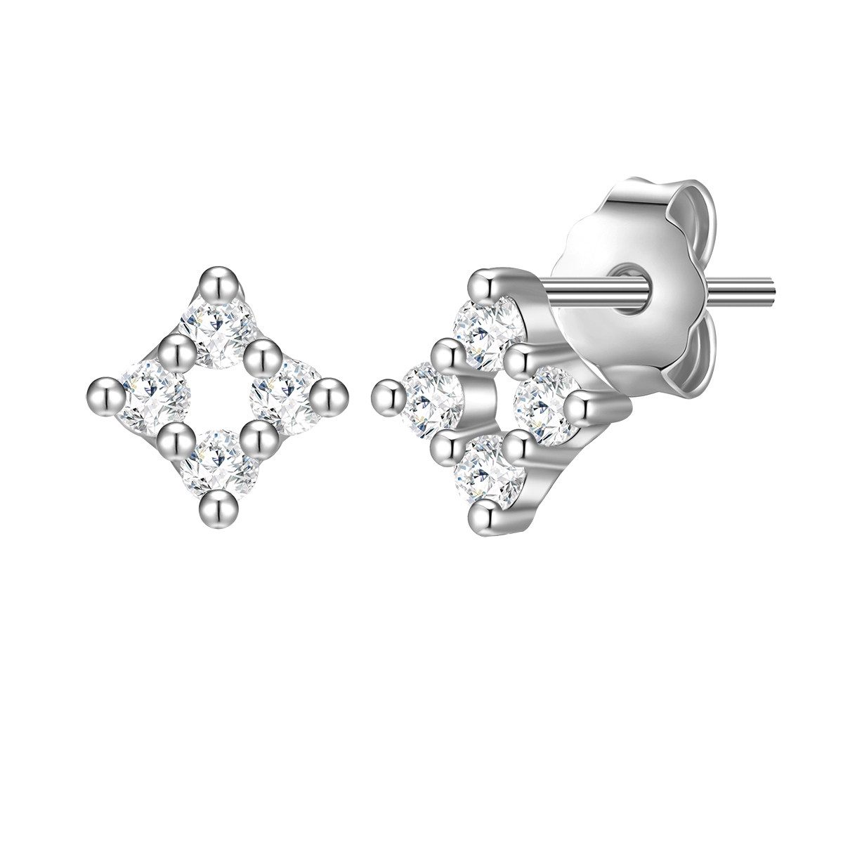 Glanzstücke München Paar Ohrstecker Set: GSM1843 (2-tlg), aus Sterling Silb günstig online kaufen