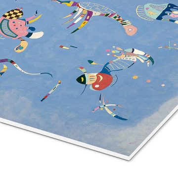 Posterlounge Forex-Bild Wassily Kandinsky, Himmelsblau, Malerei