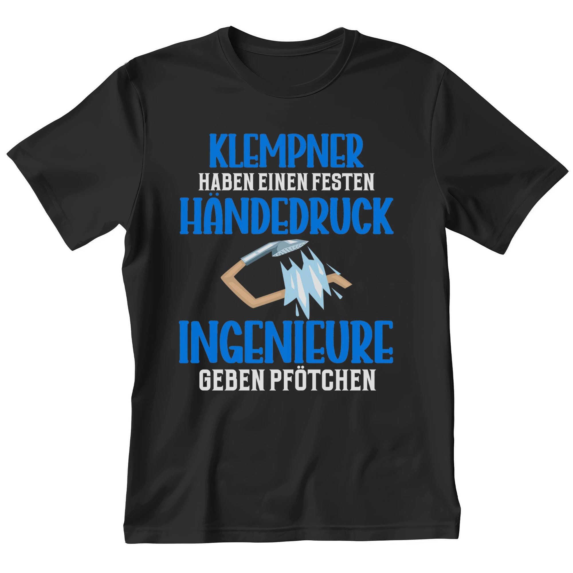 T-Shirt Klempner Geschenk Männer Spruch Beruf Abschluss
