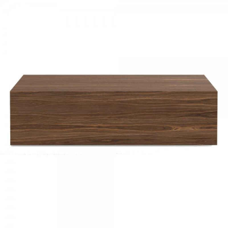 New Works Beistelltisch NEW WORKS Kaffeetisch Mass Coffee Table High Walnut