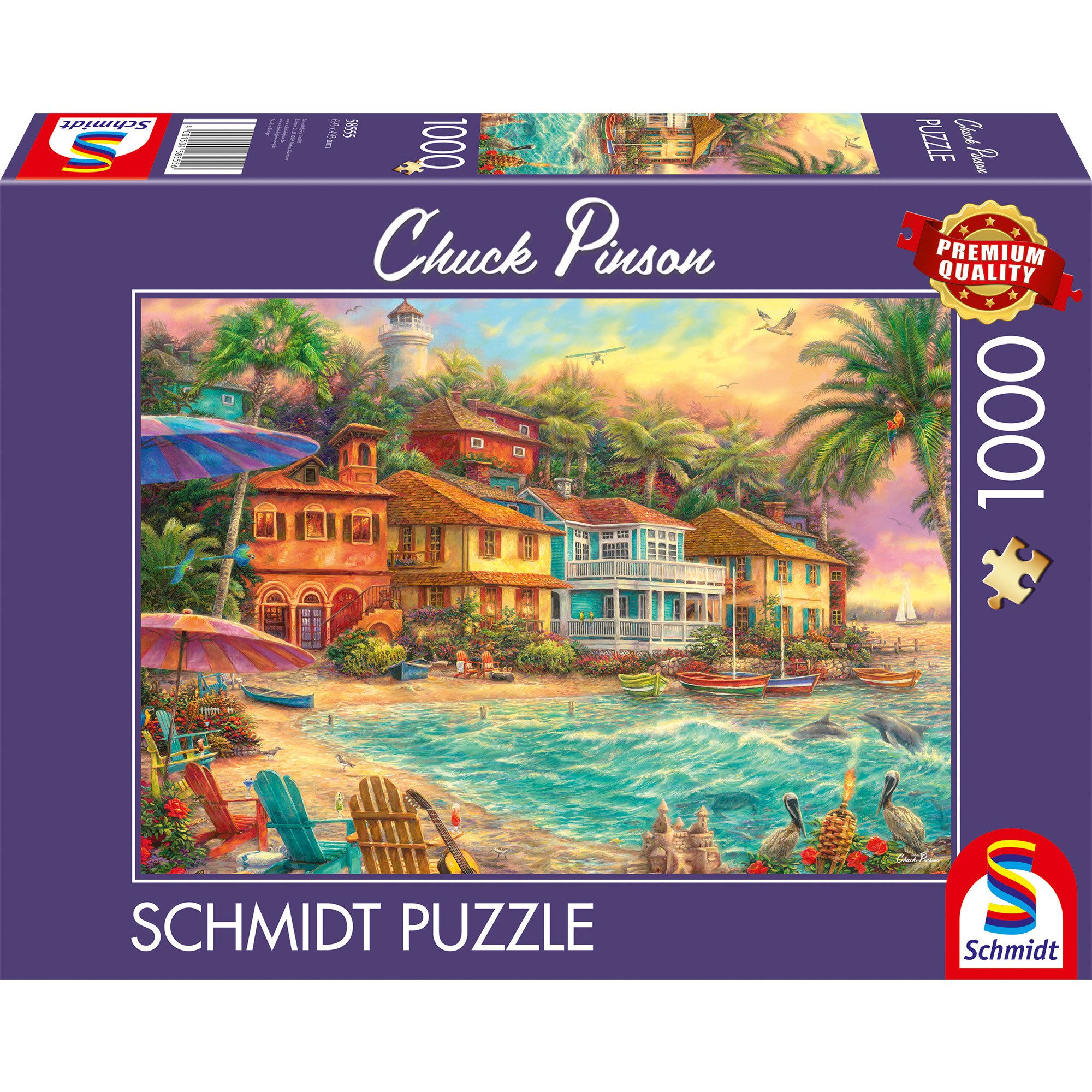 Schmidt Spiele Puzzle Schmidt Spiele Chuck Pinson: Inselzeit, Puzzle, 1000 günstig online kaufen