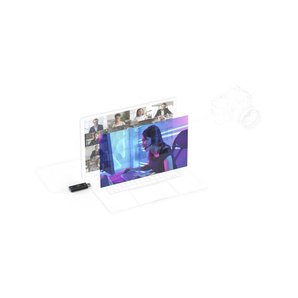 uRage Streaming-Box uRage Stream Link 4K schwarz - Videoübertragungsgerät., (4K-Ultra-HD-Videoübertragung), 4K-Ultra-HD-Videoübertragung