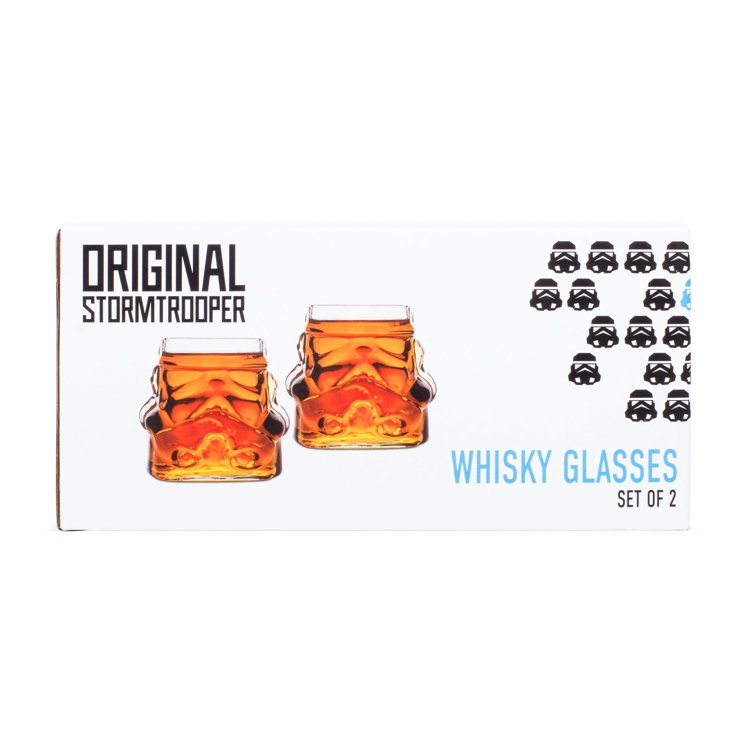 Thumbs Up Whiskyglas Original Stormtrooper Whisky Gläser 2er-Pack, 1-tlg., Original Stormtrooper 2er-Set Whisky Gläser