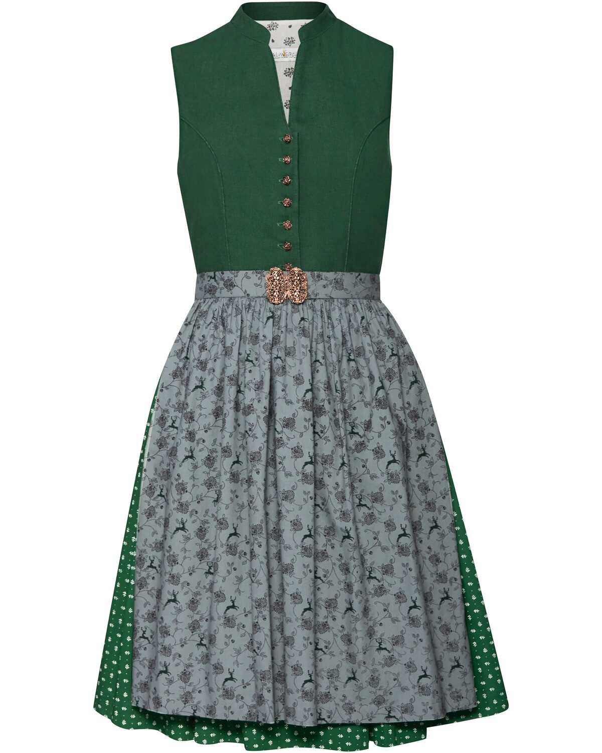 Almsach Dirndl Dirndl mit Hirschmotiv günstig online kaufen