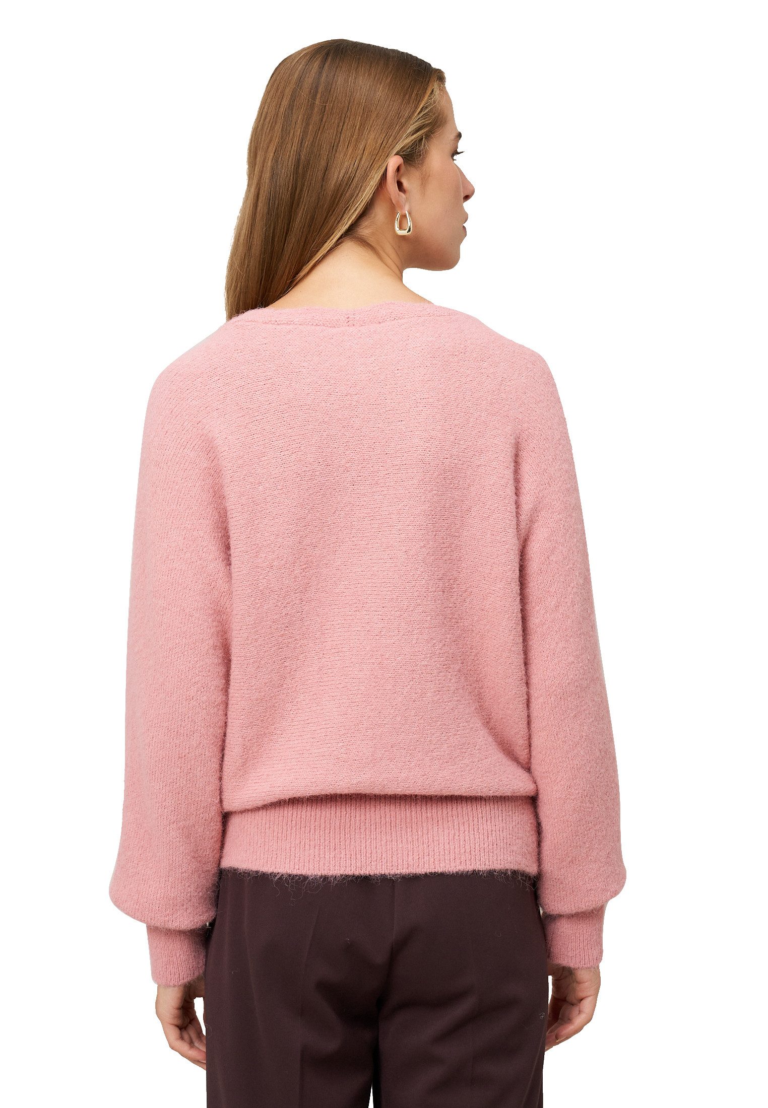 Zero Strickpullover Damen mit U-Boot Ausschnitt (1-tlg) Plain/ohne Details
