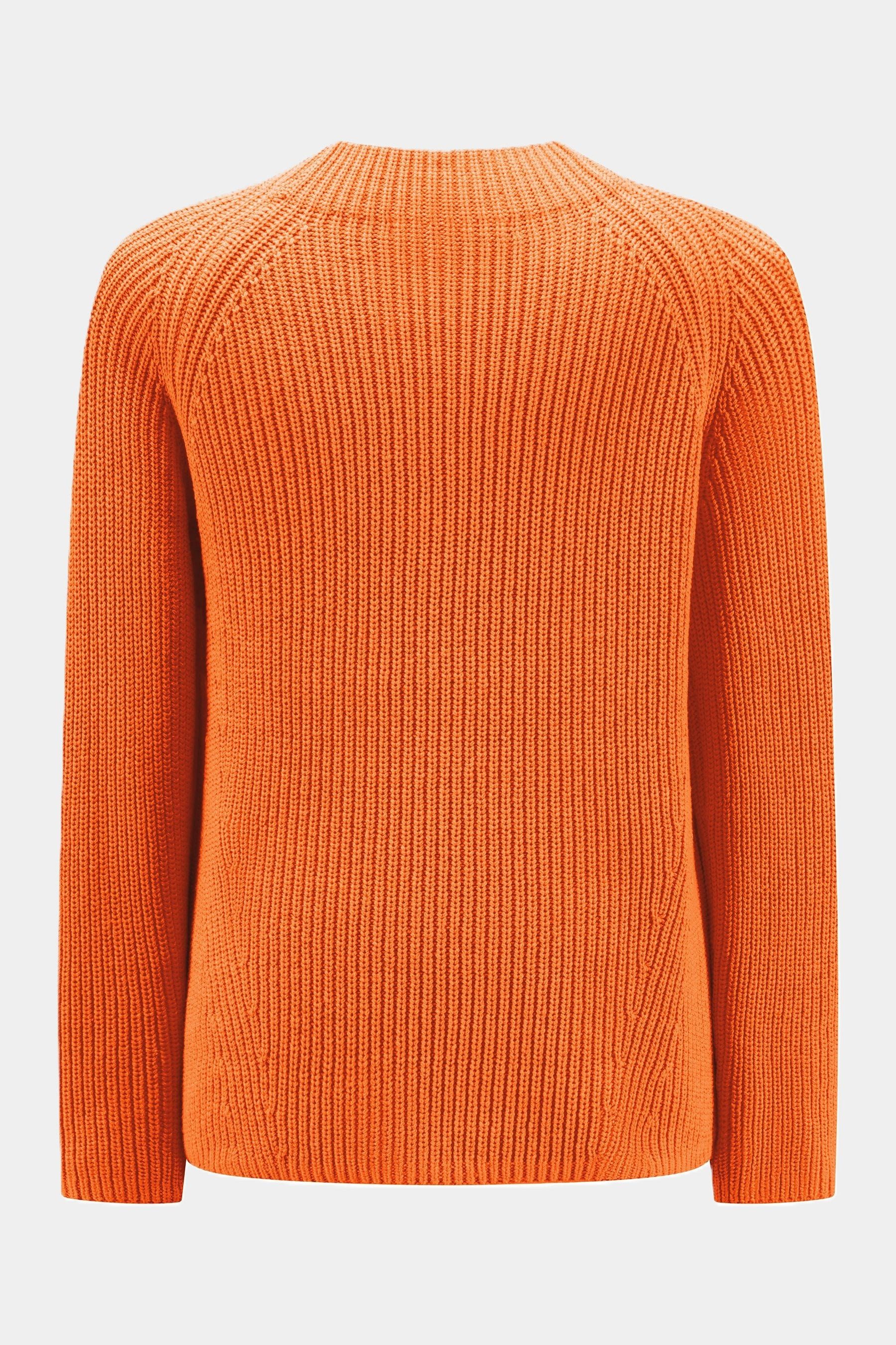 six-o-seven Strickpullover Six-o-Seven Grobstrickpullover - ORANGE günstig online kaufen