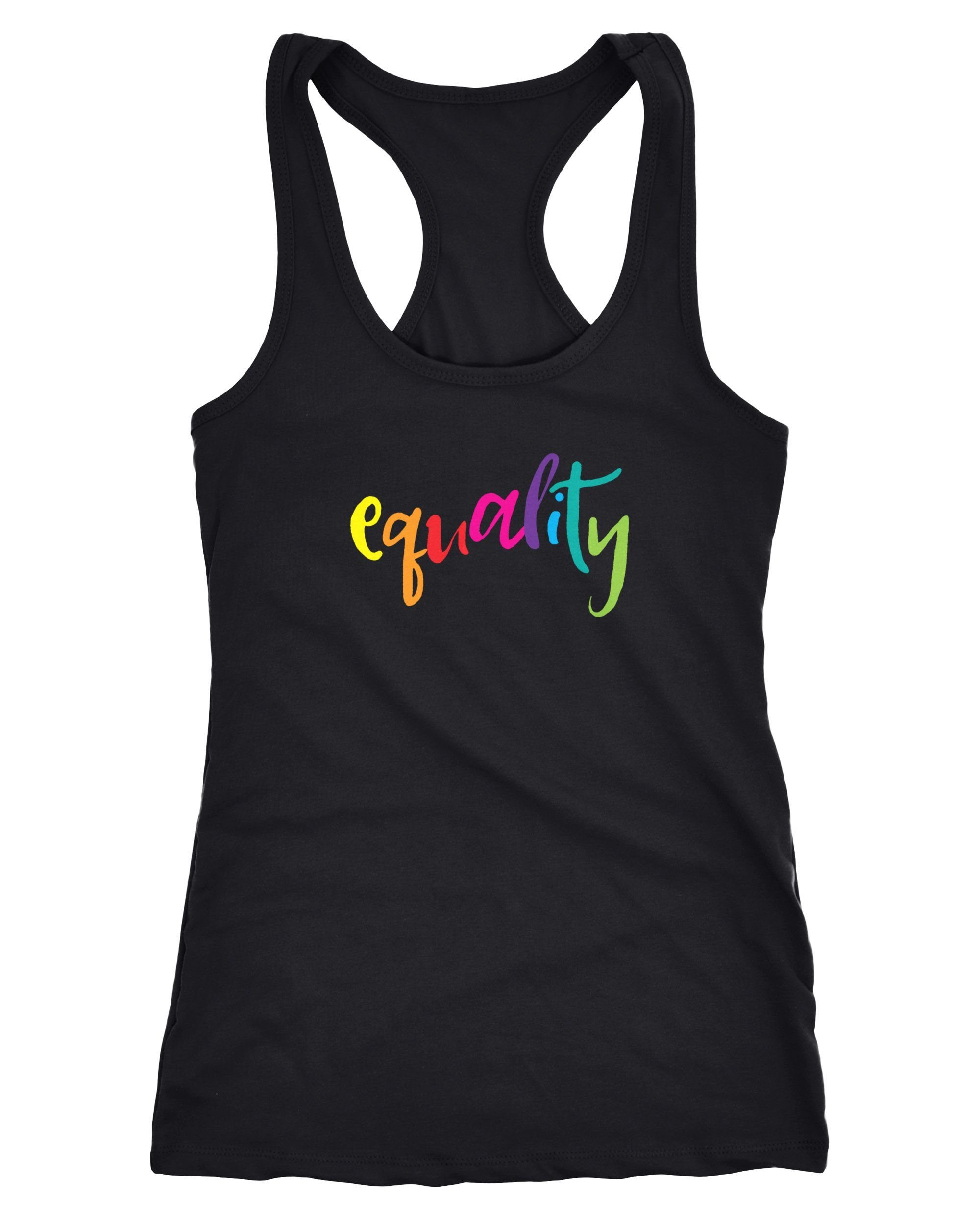 MoonWorks Tanktop Damen Tanktop Equality Pride LGBT Racerback Moonworks®. € 16,90