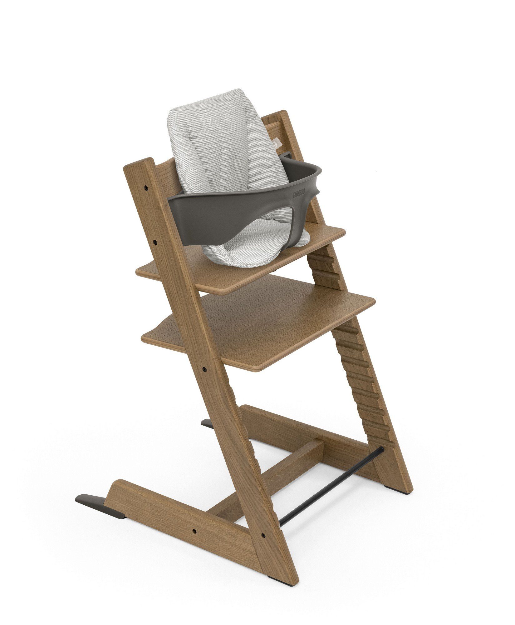 Hochstuhlkissen Hochstuhlauflage Trapp Tripp Tripp Nordic für Stokke das Set Grey Trapp Baby