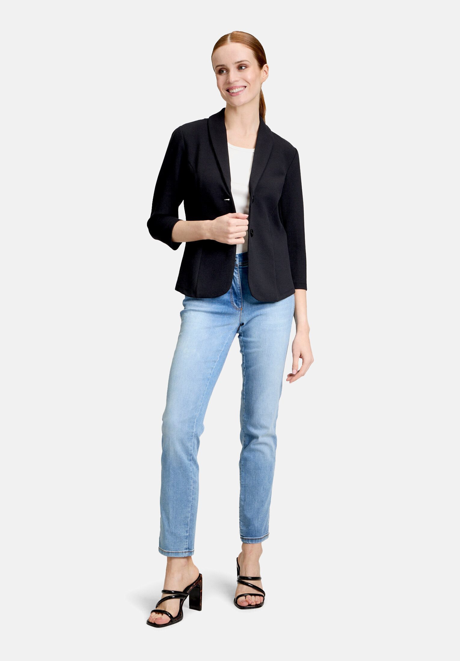 Betty Barclay Jackenblazer Damen mit Knöpfen Kragen