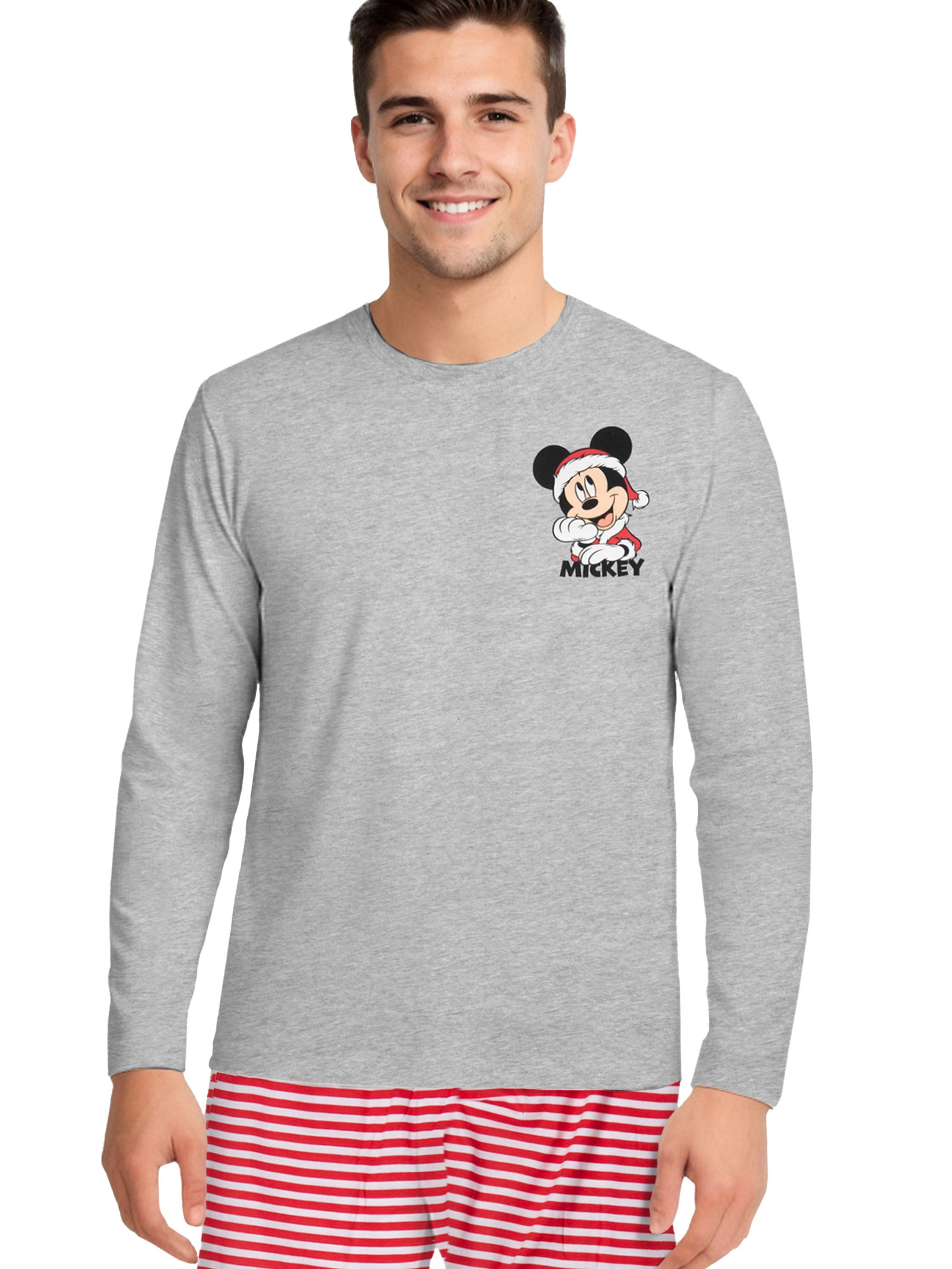 United Labels® Schlafanzug Disney - Mickey Mouse - XMAS Christmas - Ringel, günstig online kaufen