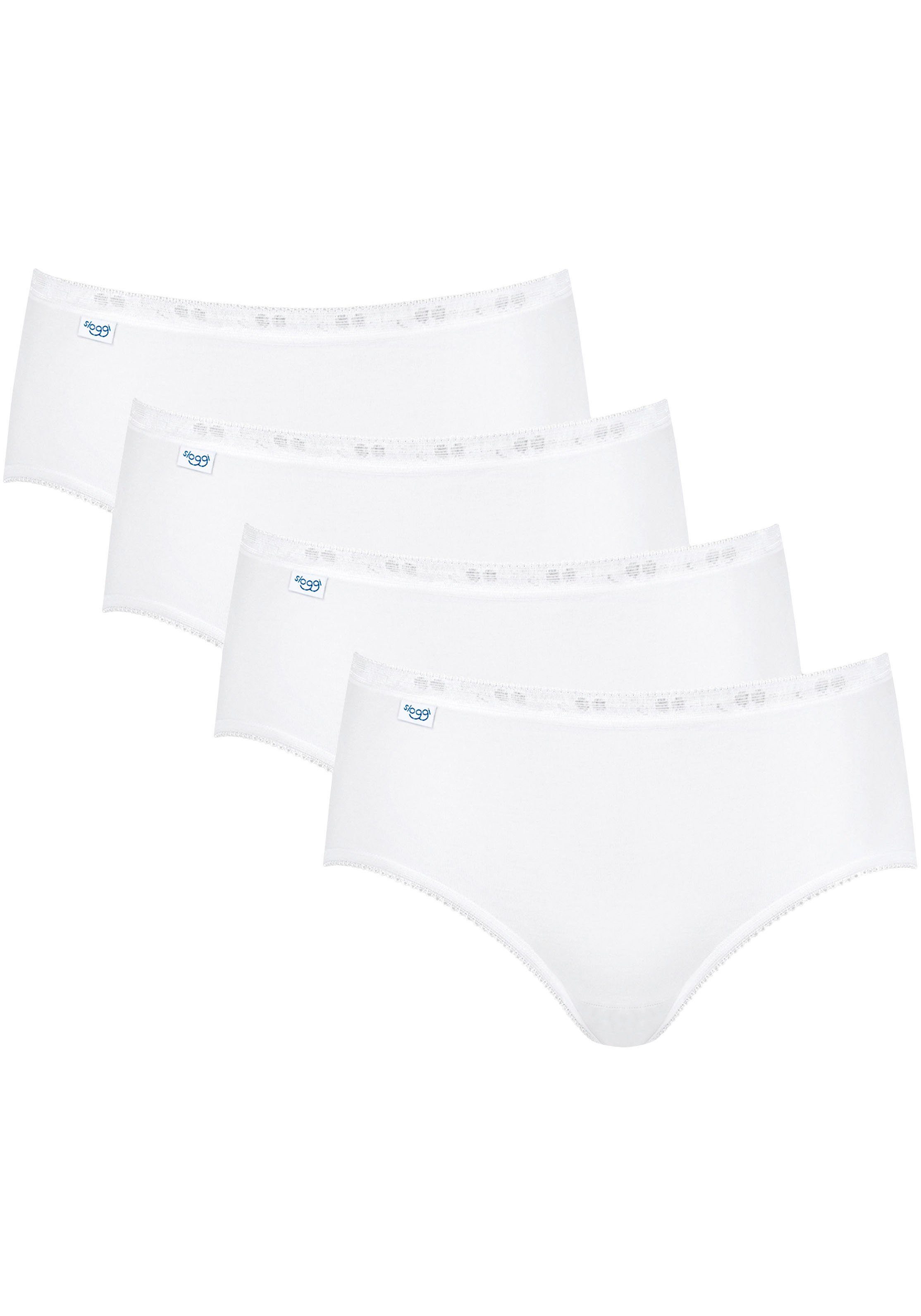 Slip Midi Sloggi Taille 50 - Modèle Basic+ En Coton Blanc - Neuf Sans étiquette - Femme