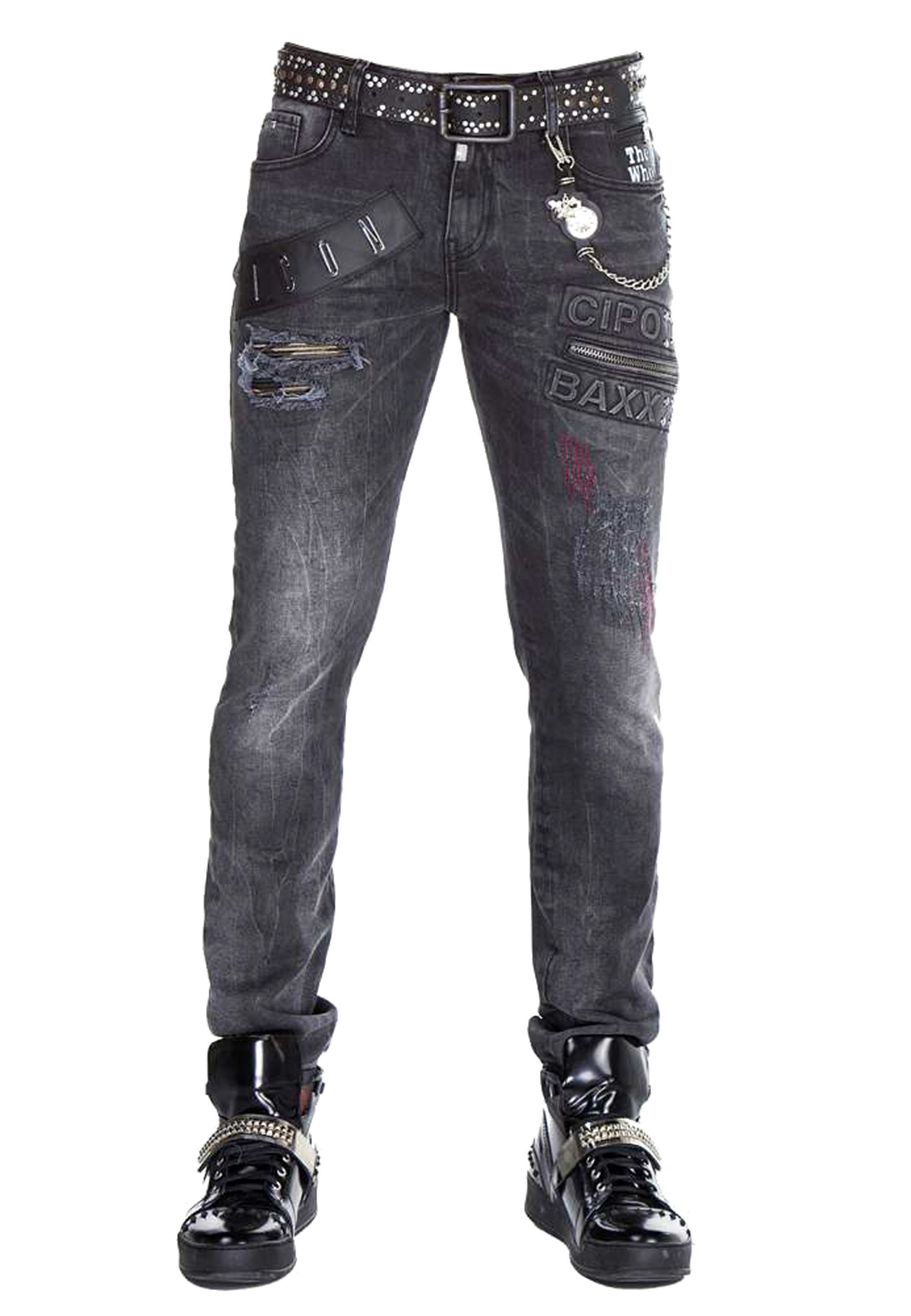 Cipo & Fit-Schnitt Jeans Regular im Baxx Bequeme