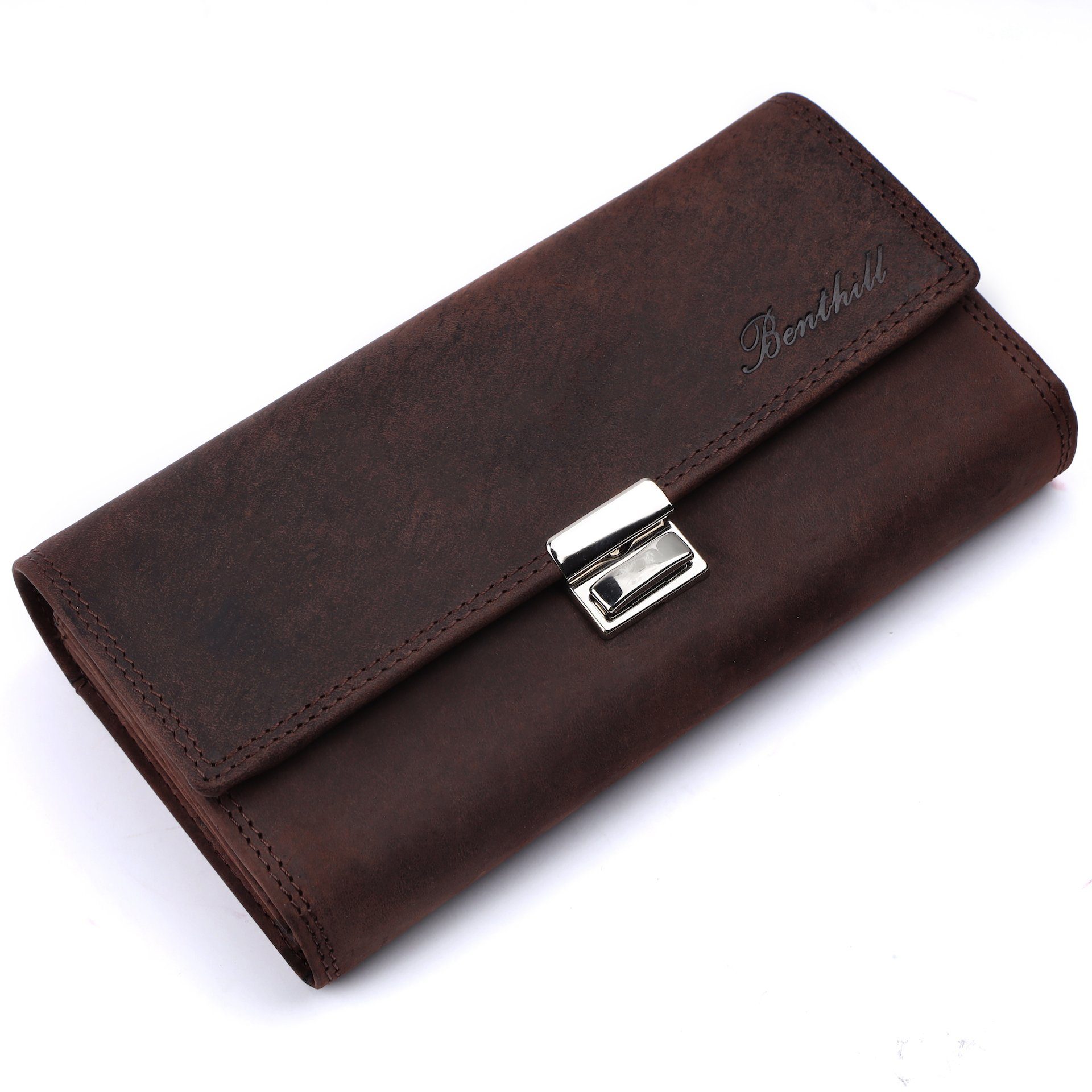 Benthill Geldbörse Kellner Echt Leder Kellnerportemonnaie RFID Schutz Profi günstig online kaufen