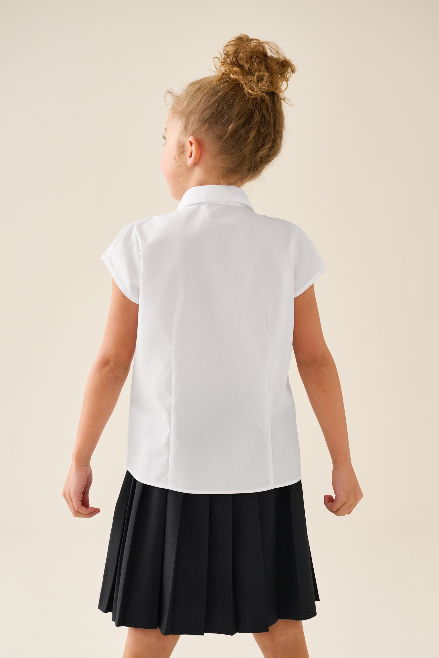 Next Langarmbluse Bluse mit Puffärmeln und Spitzendetails (1-tlg)