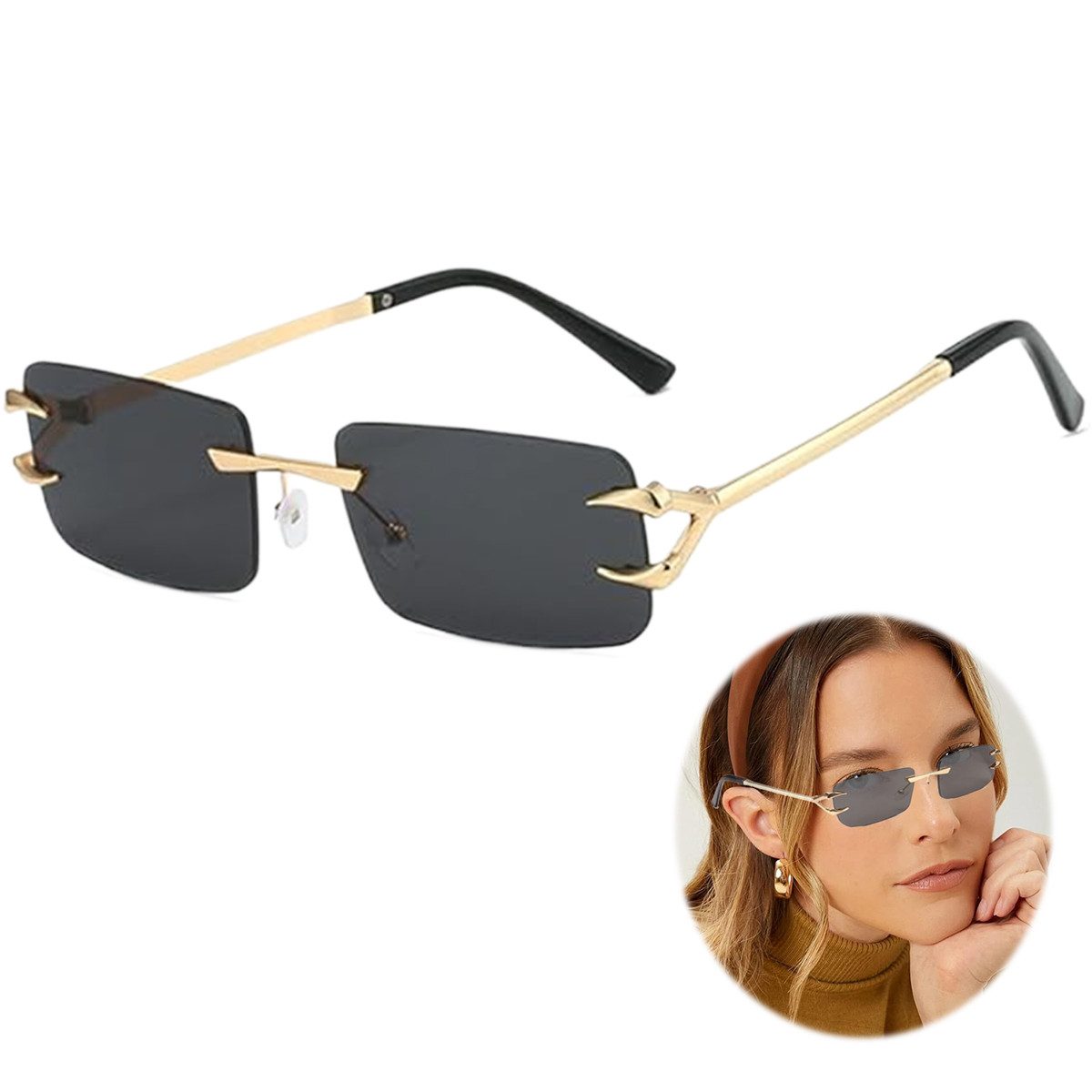 Sonnenbrille Sonnenbrille Damen Herren UV-Schutz Cool Polarisierte