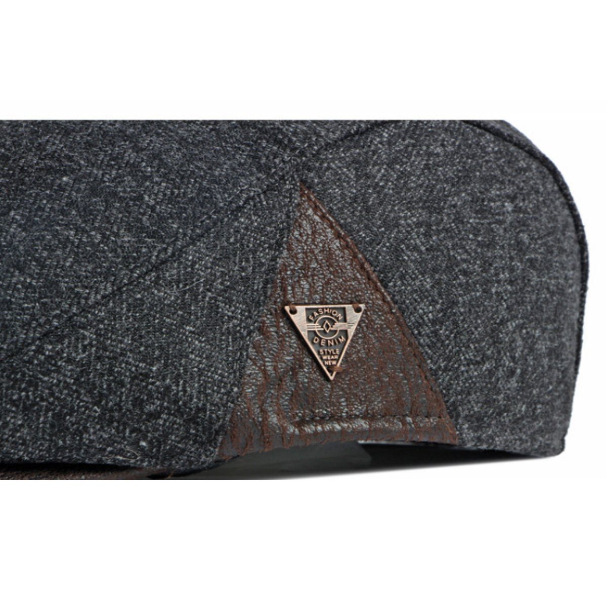 Sporty Flat Cap Flat Cap Klassik Schirmmütze mit Schirm Schiebermütze