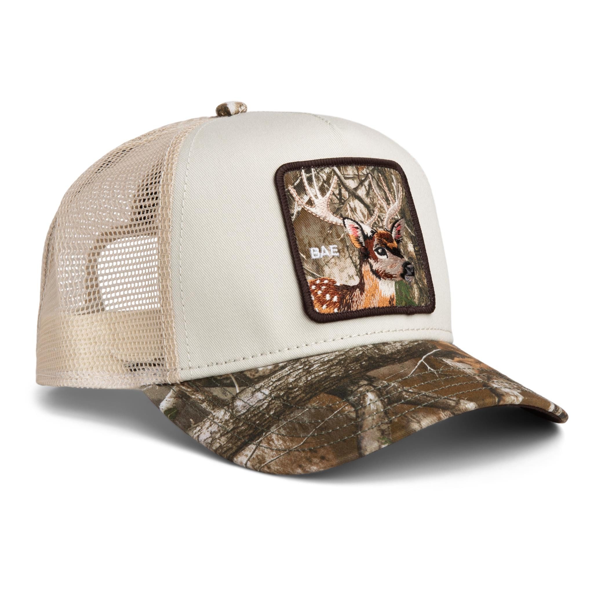 GOORIN Bros. Trucker Cap Goorin Bros. Realtree Edge Bae Doe Trucker Cap Camouflage (Basecap, Basecap, Trucker Kappe, Meshcap)