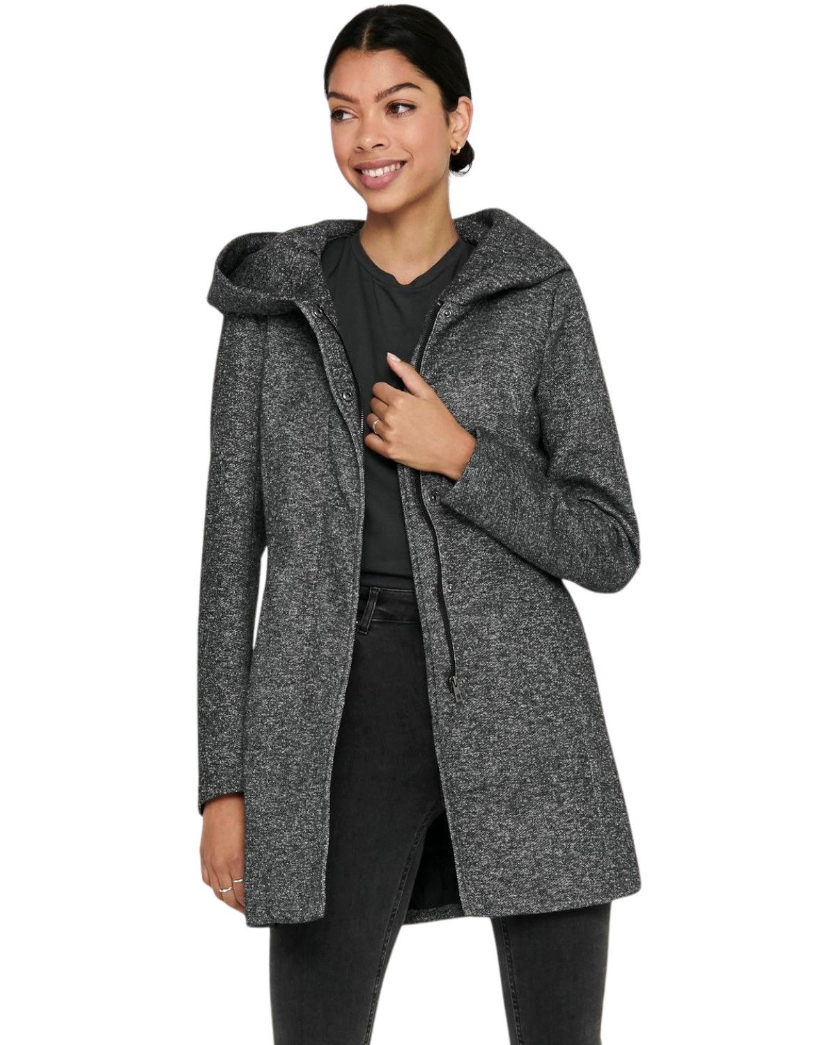 ONLY Kurzmantel mit Kapuze im Doppelpack günstig online kaufen