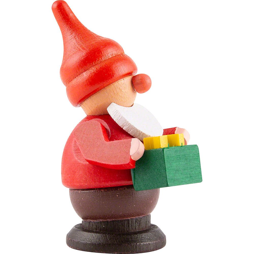 Spielwarenmacher Günther e.K. Dekofigur Zwerg mit Päckchen (6cm) von Spielwarenmacher Günther