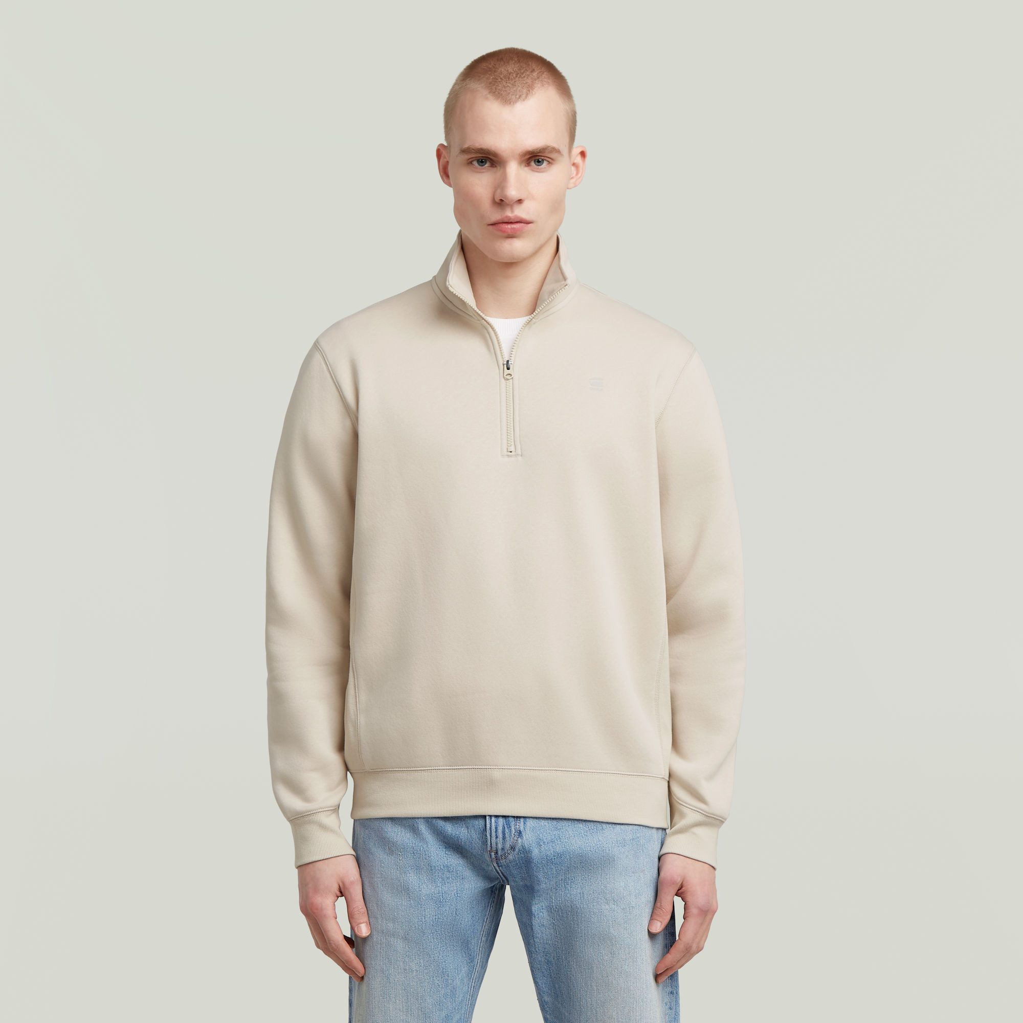 G-STAR Sweatshirt Premium Core Half Zip günstig online kaufen