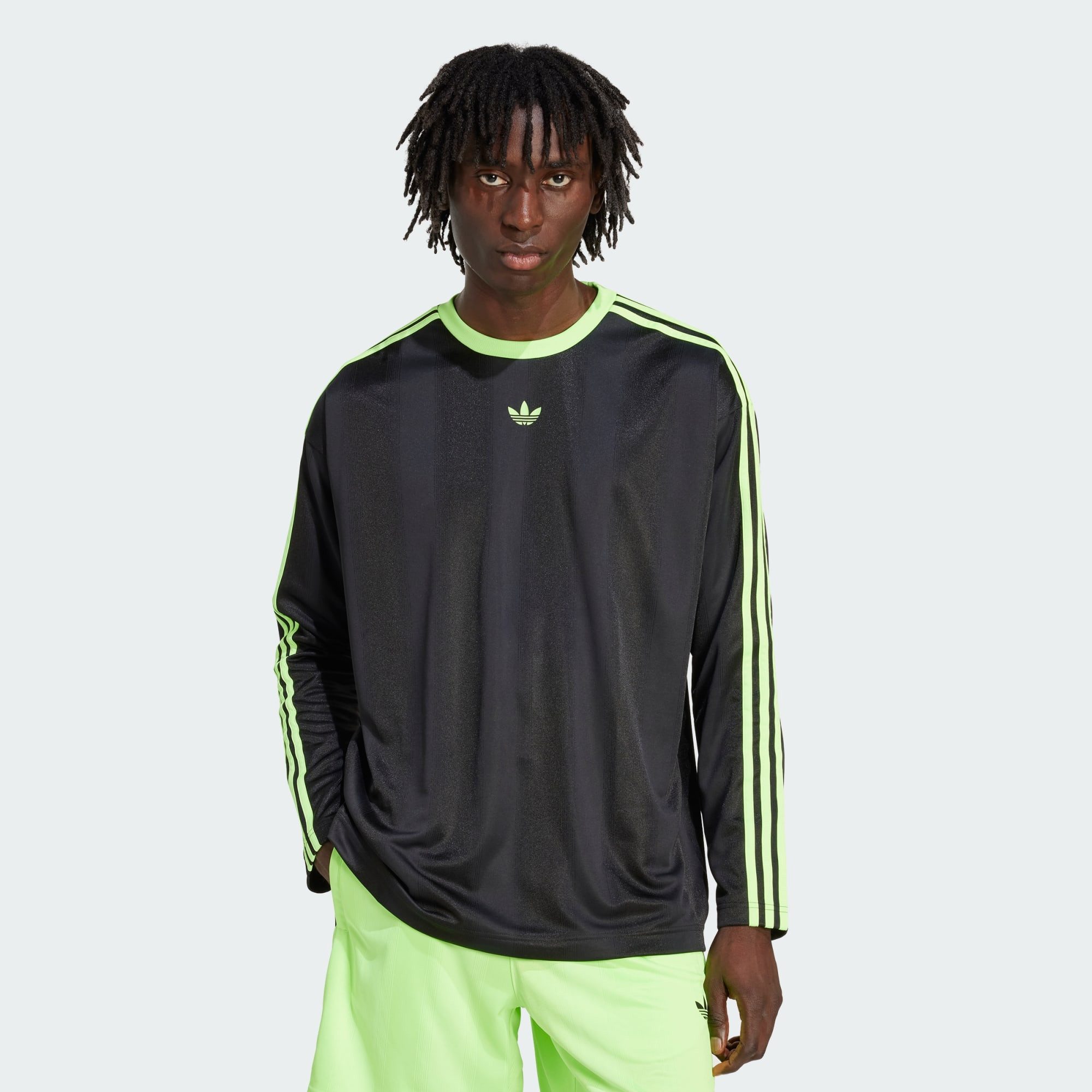 adidas Originals Langarmshirt ADIDAS ADICOLOR JACQUARD LONG-SLEEVE JERSEY (1-tlg)