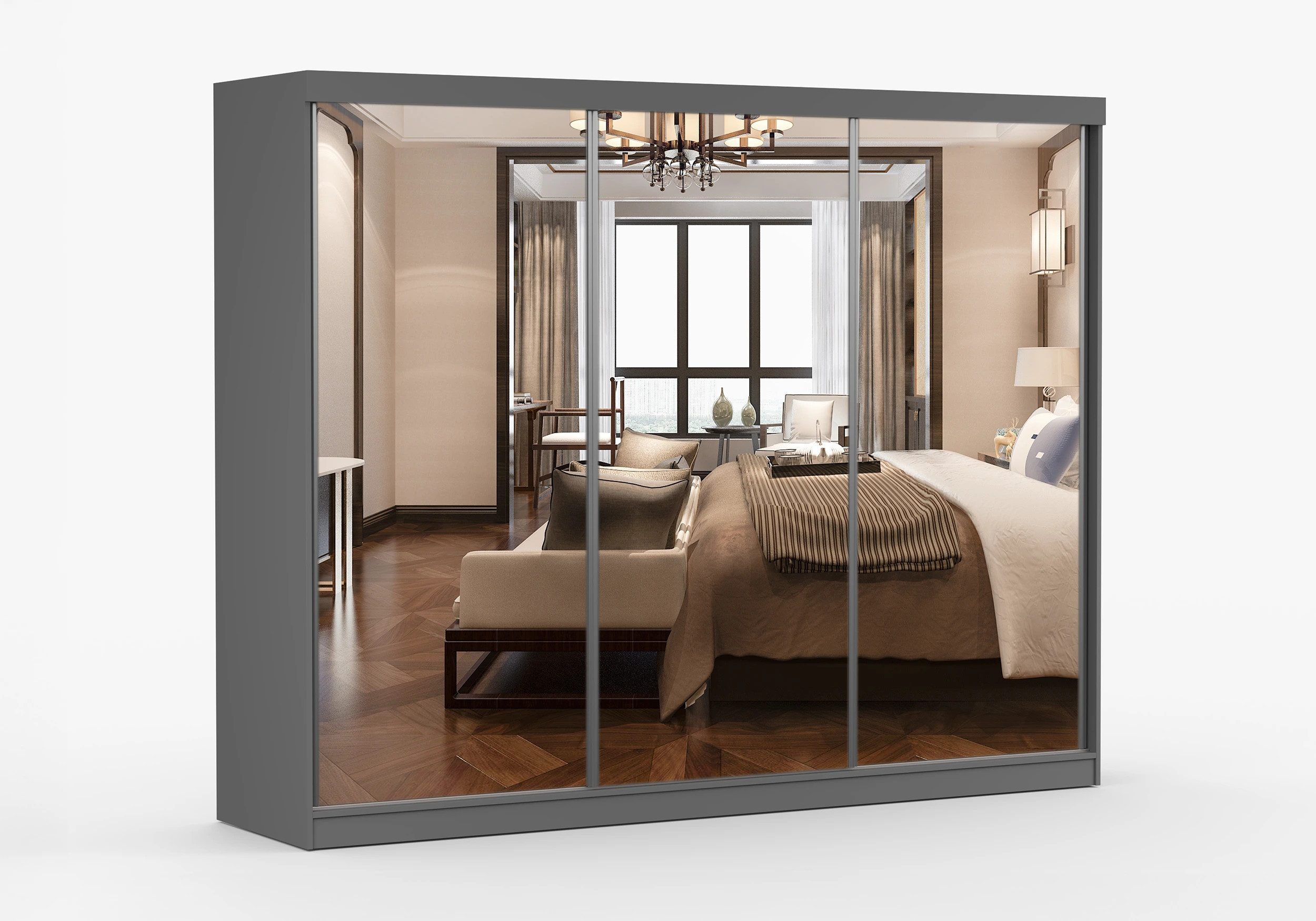 imoebel24 Schwebetürenschrank MILAN 250 cm - günstig online kaufen