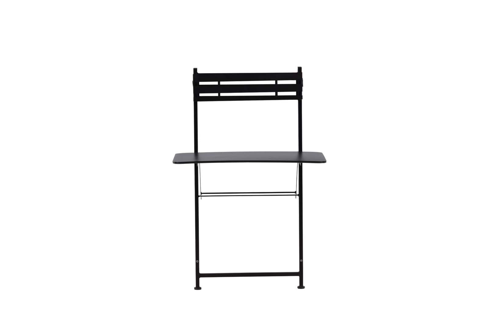 ebuy24 Bistrotisch Borneo Balkontisch Aufhängen 57x77cm schwarz.