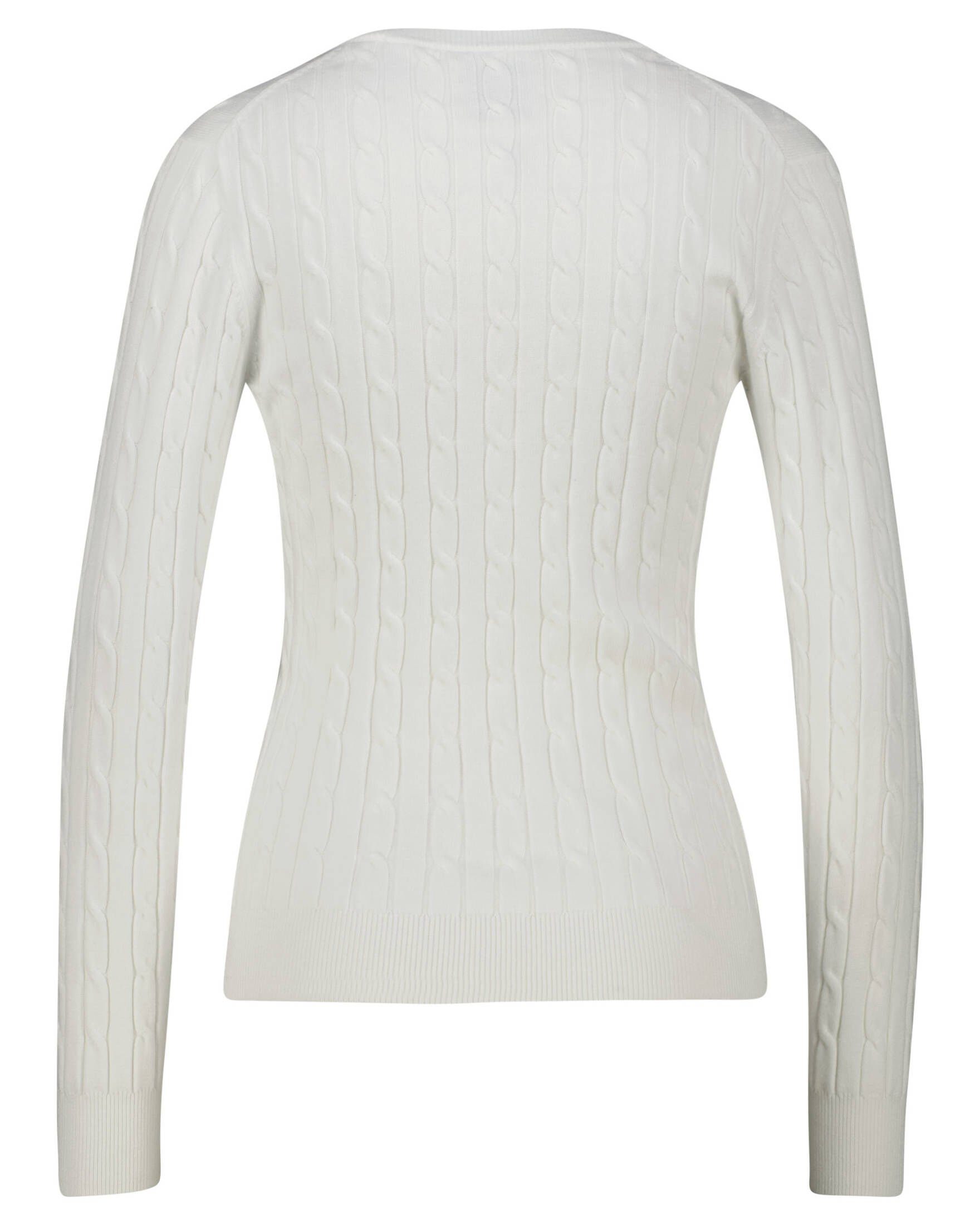 Gant Strickpullover Damen Strickpullover mit Zopfmuster günstig online kaufen