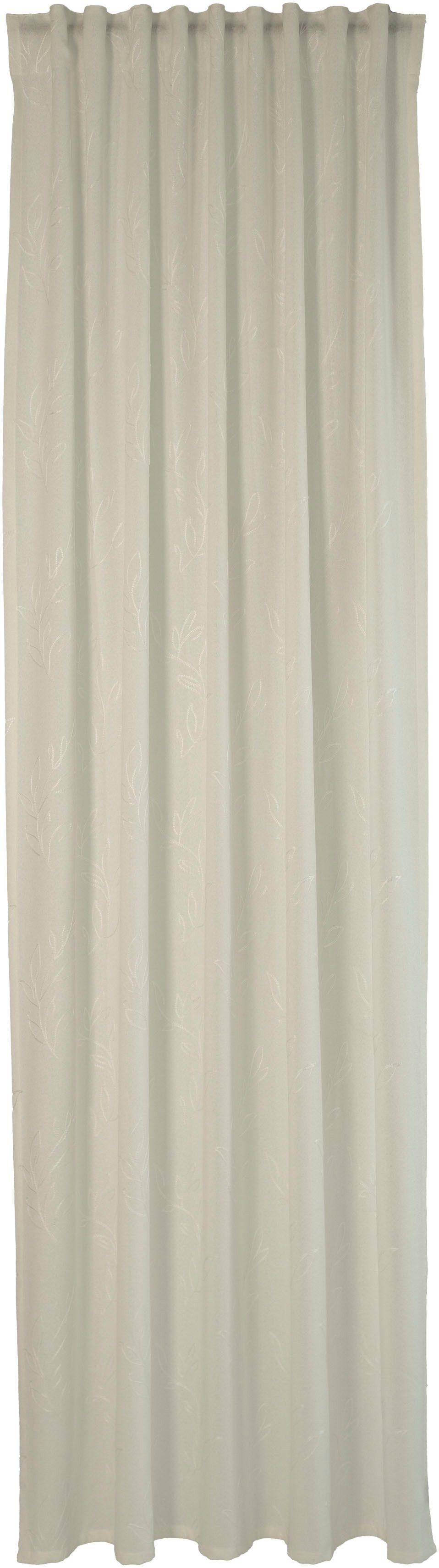 HOMING Gardine Taro (1 St), verdeckte Schlaufen, blickdicht, Fertigschal