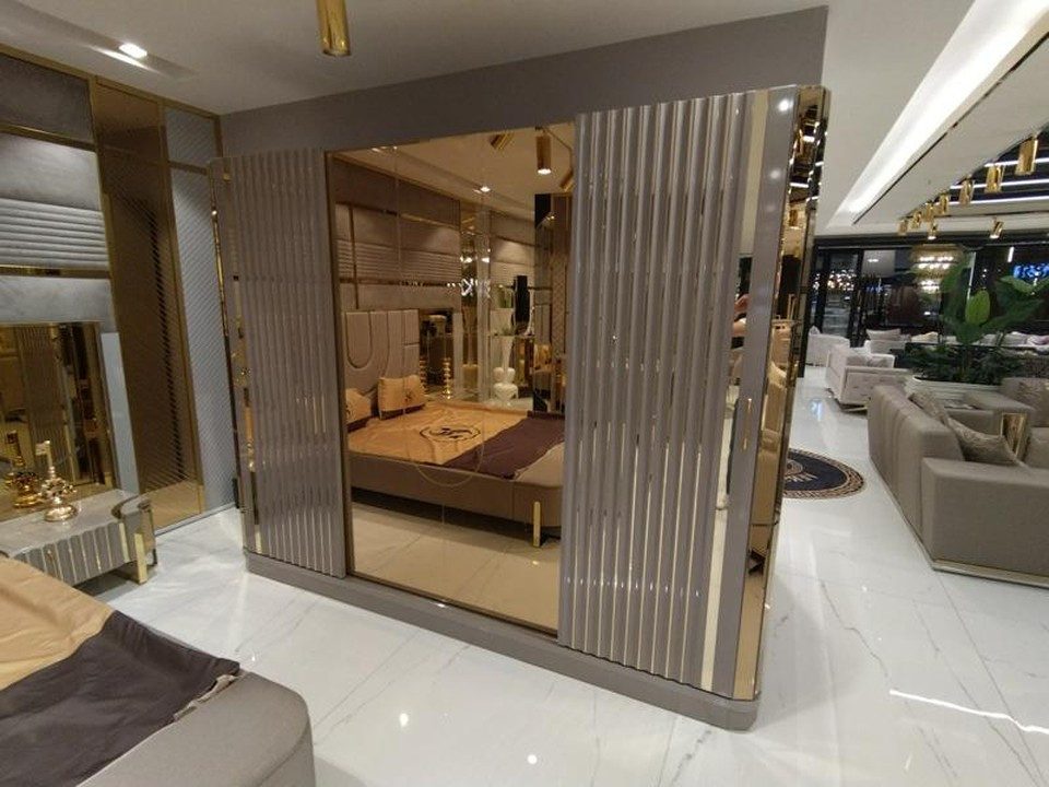 Xlmoebel Kleiderschrank Luxuriöser moderner Schrank für Schlafzimmer im Designstil (Kleiderschrank, 1-St., Kleiderschrank) Made in Europa