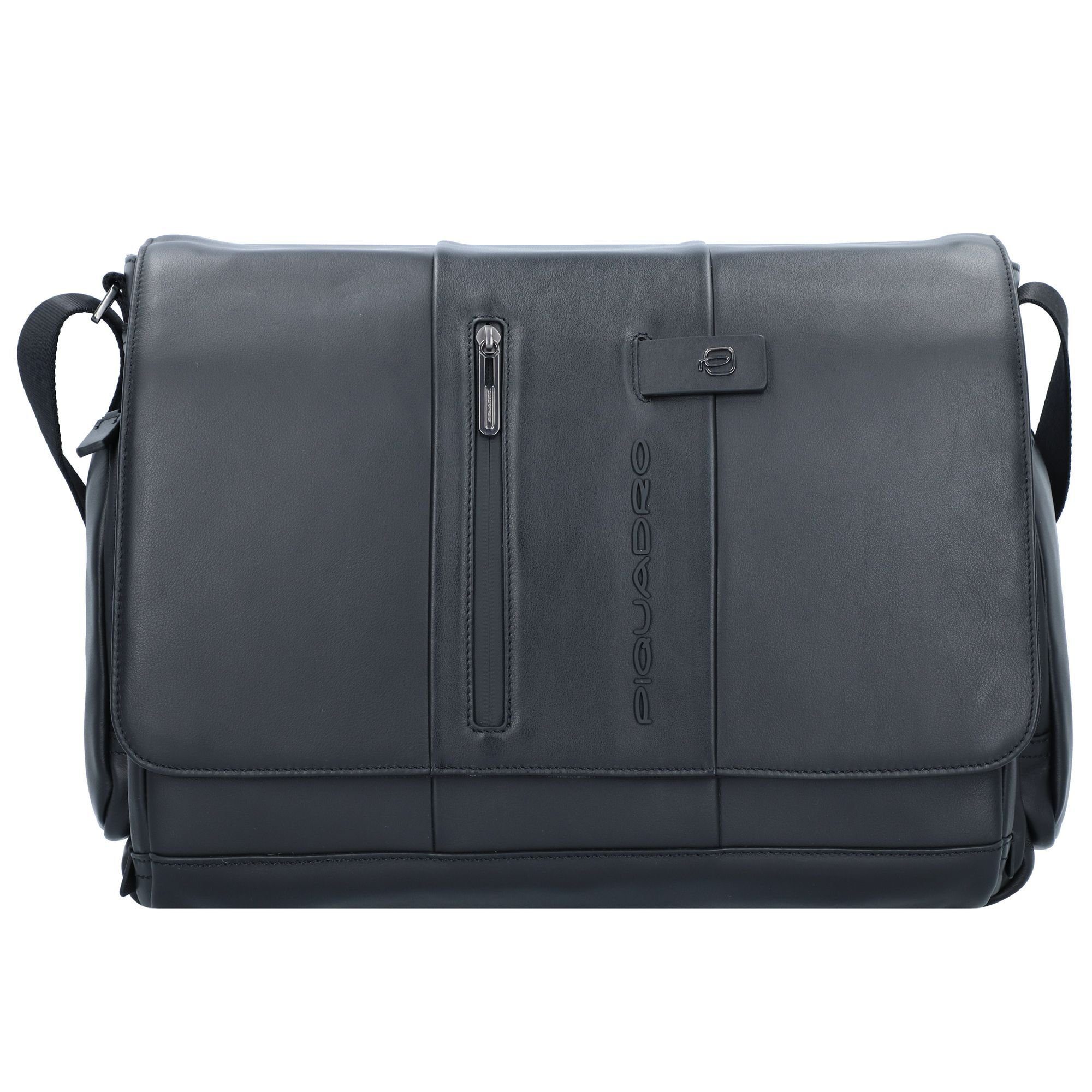 Leder Messenger Bag Nero Urban, Piquadro