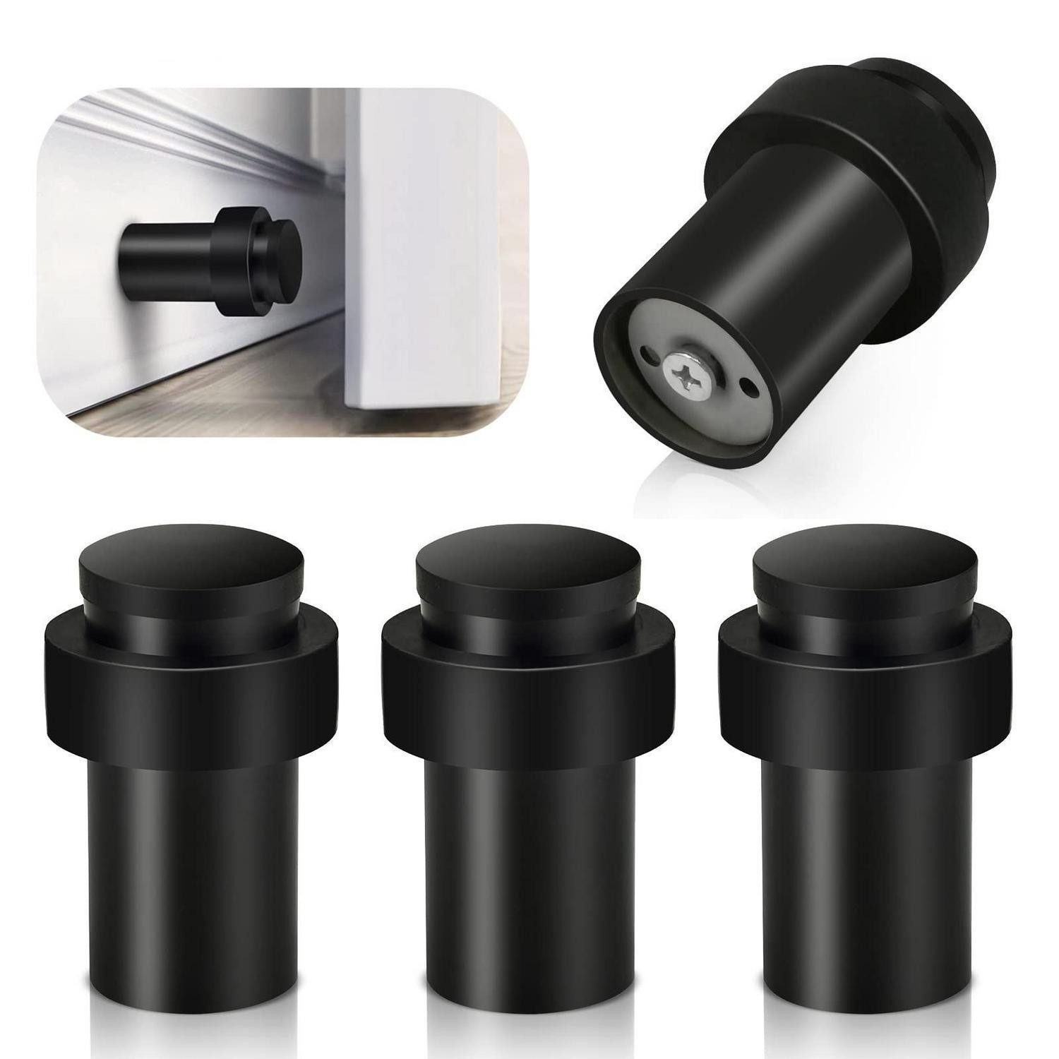 LuxusKollektion Wandtürstopper Edelstahl Türstopper Set 4er-Set (4 St)