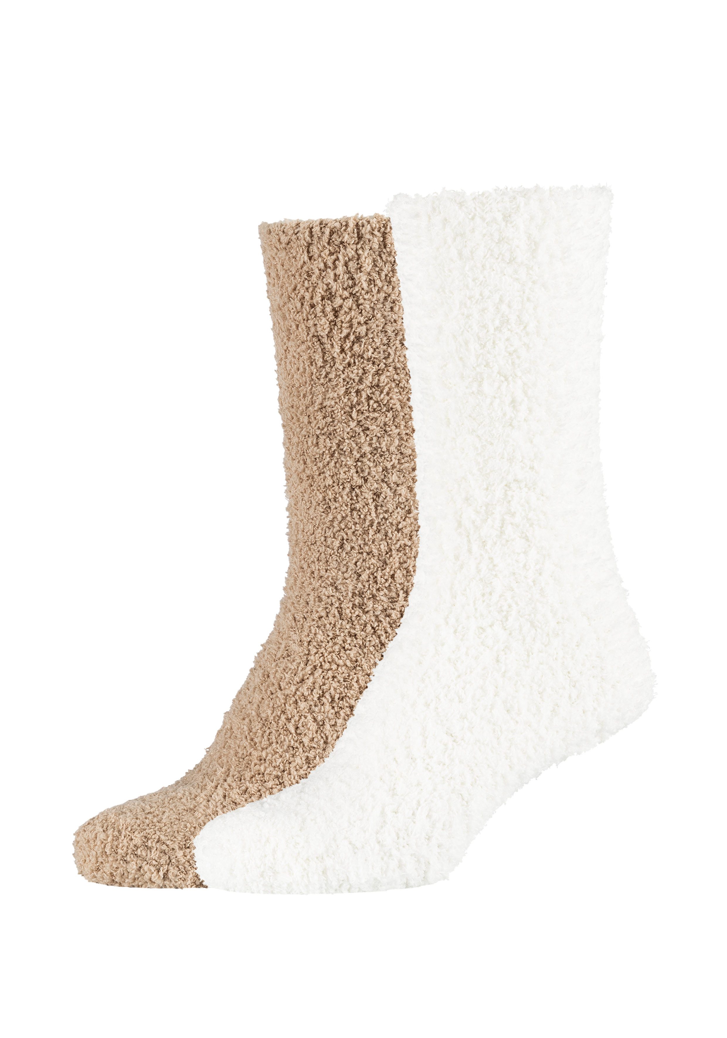 Camano Socken warm & cozy (4-Paar, 4 Paar) bequem, weich, soft, kein Einschneiden, winter warm cozy
