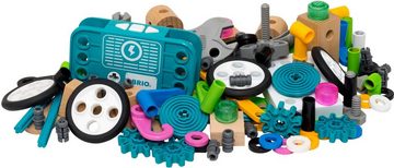 BRIO® Konstruktions-Spielset Builder Motor-Set, (121 St), mit batteriebetreibenem Motor, FSC®- schützt Wald - weltweit