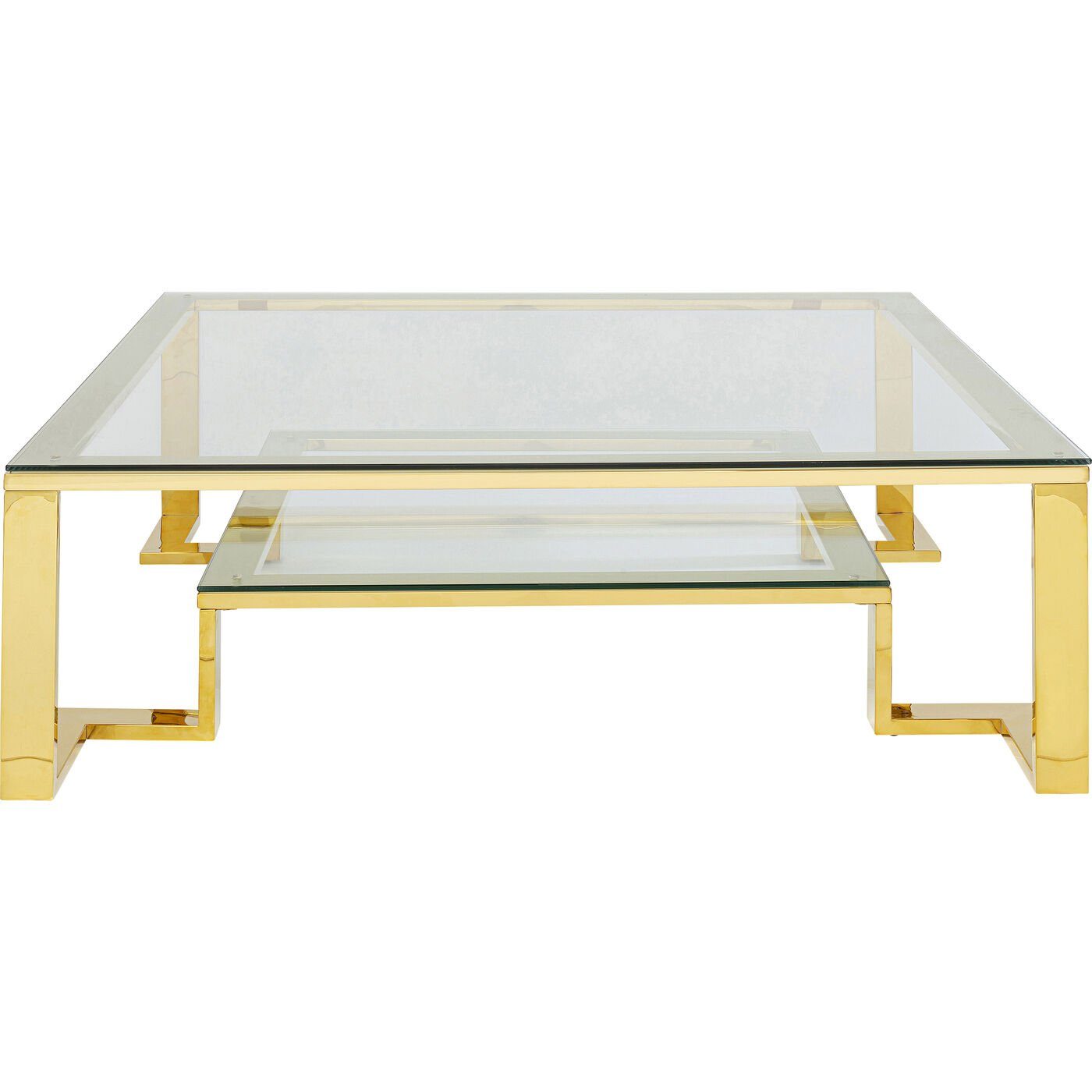 Kare Design Couchtisch Gold Rush, 120x120x40 günstig online kaufen