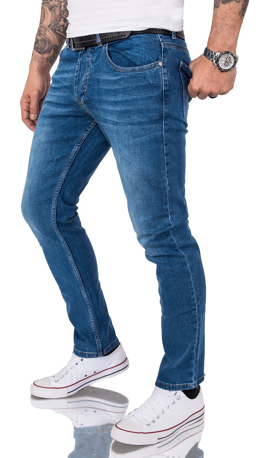 Gelverie Slim-fit-Jeans günstig online kaufen