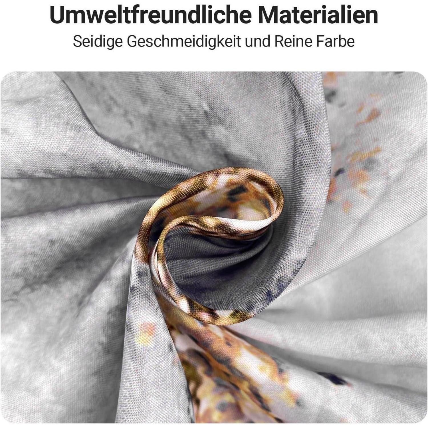 LuxusKollektion Duschvorhang Duschvorhang Marmor 150x200cm Antischimmel Textil mit Ösen